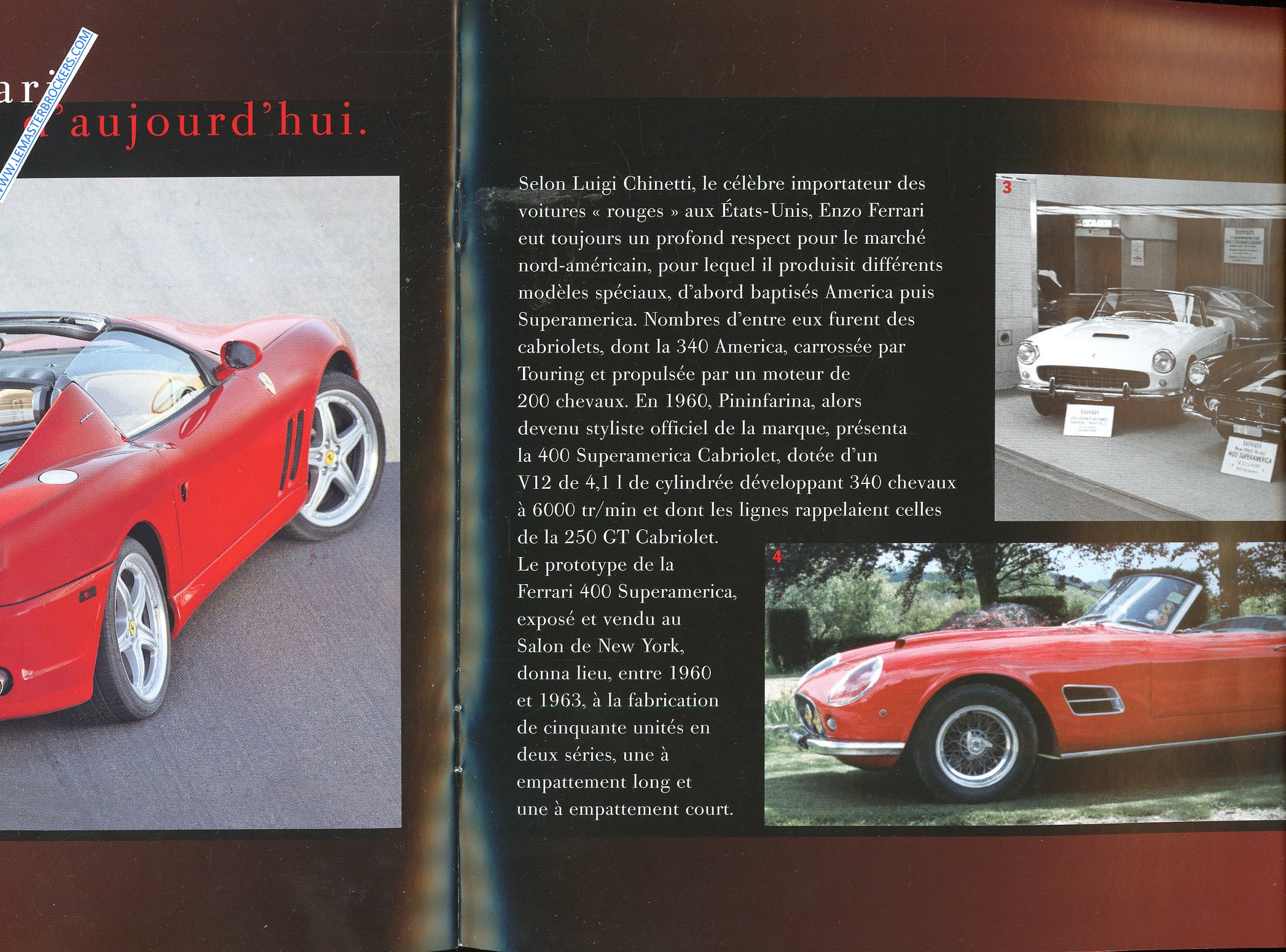 CATALOGUE FERRARI SUPERAMERICA 2005