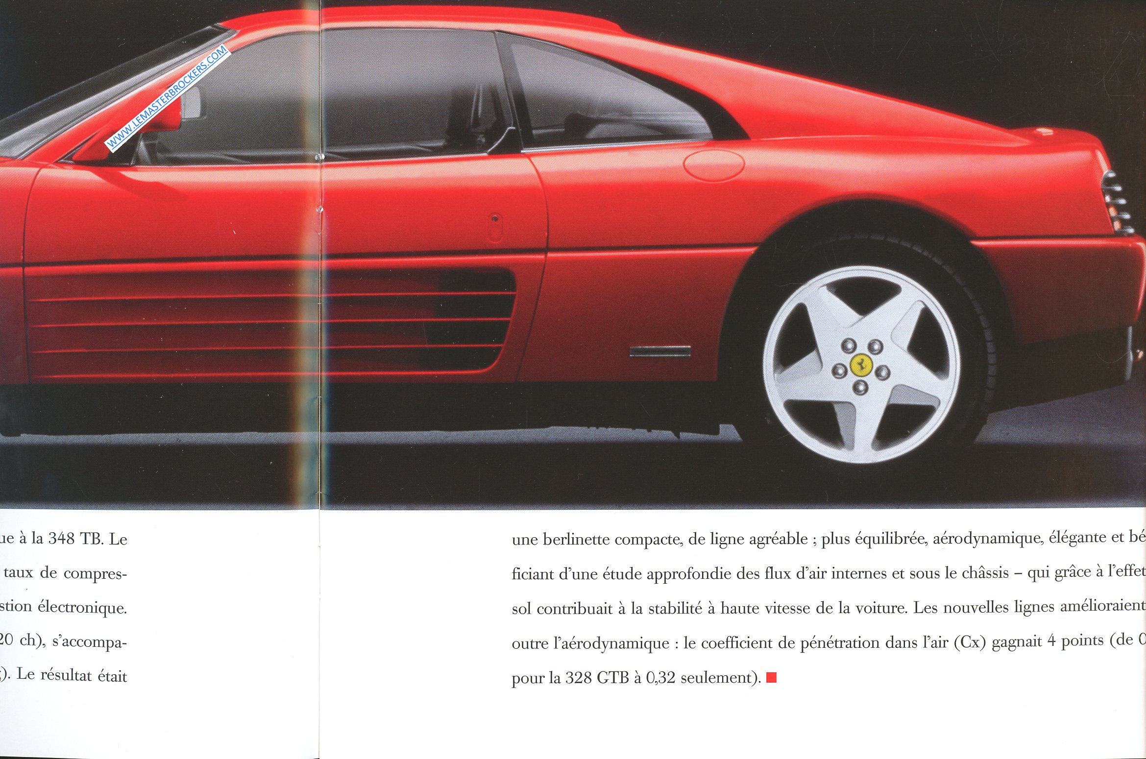 CATALOGUE FERRARI 348 TB 1989