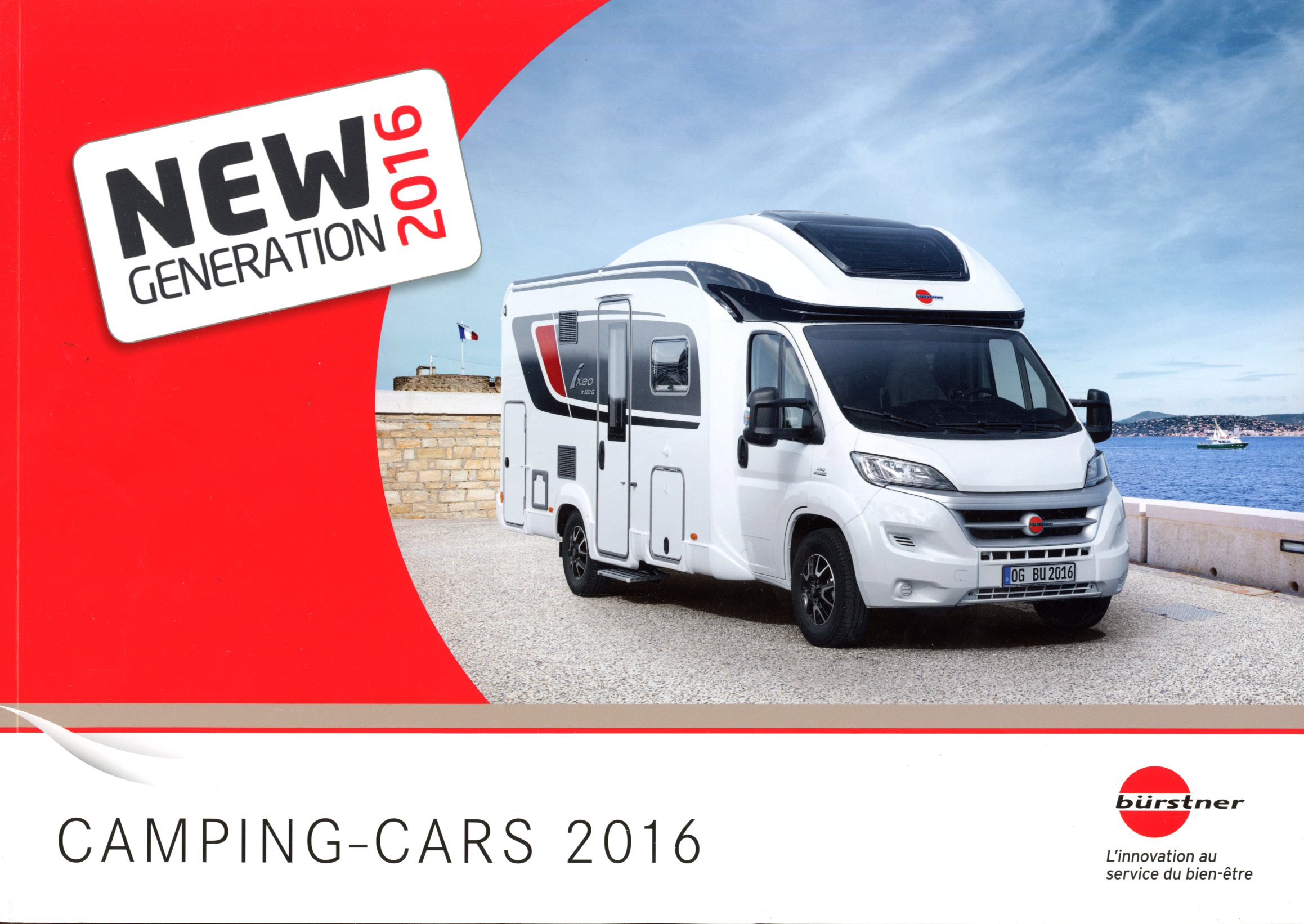 CATALOGUE BÜRSTNER 2016 CAMPING-CARS