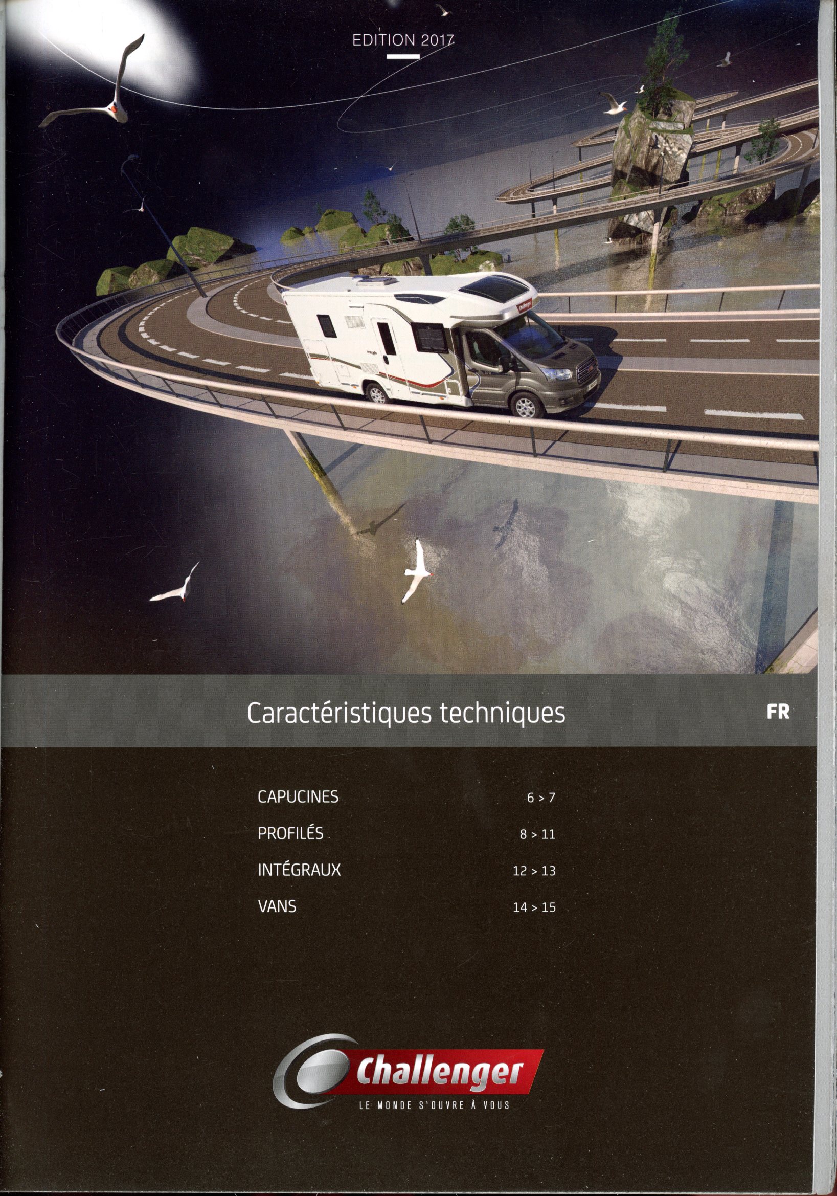 CATALOGUE CHALLENGER GENESIS MAGEO SIRIUS VANY DE 2017