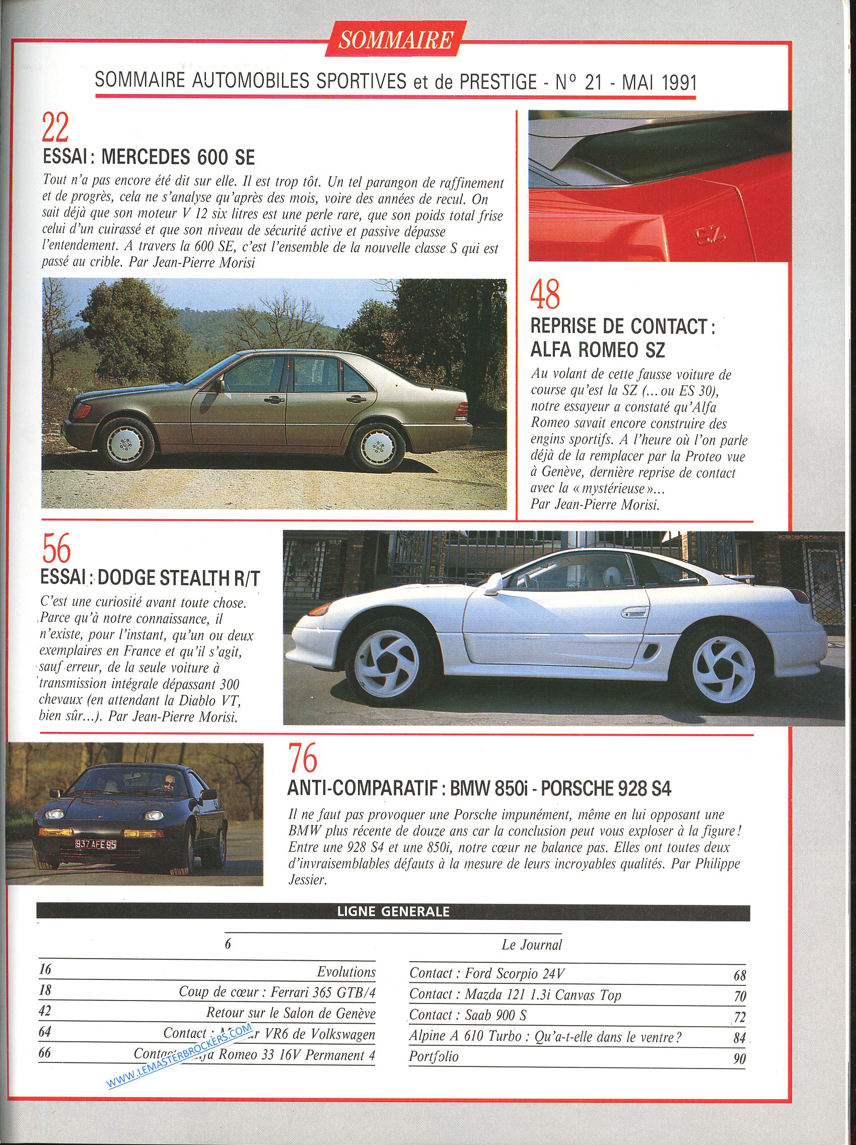 MAGAZINE AUTOMOBILE SPORT