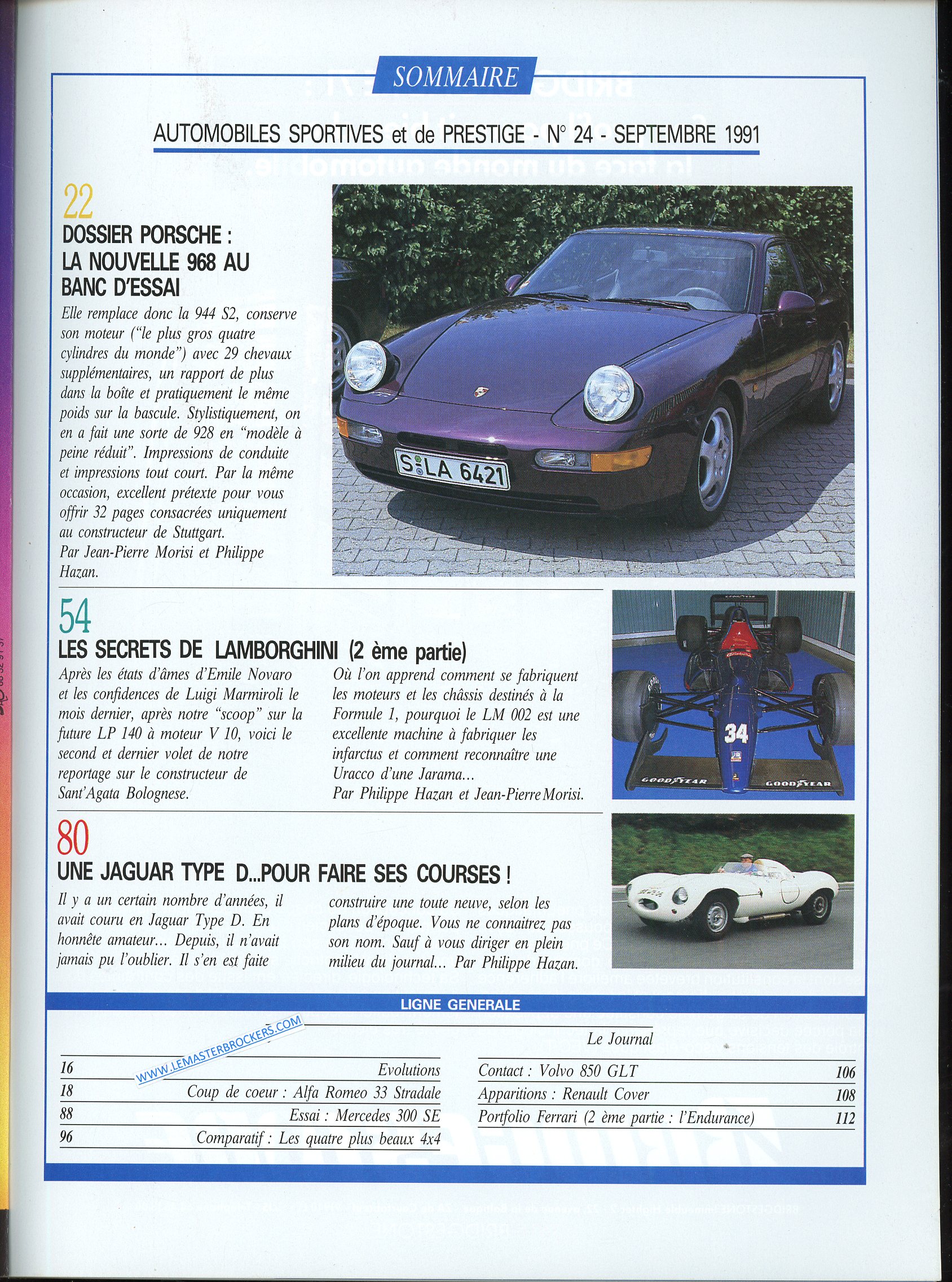 MAGAZINE AUTOMOBILE SPORT
