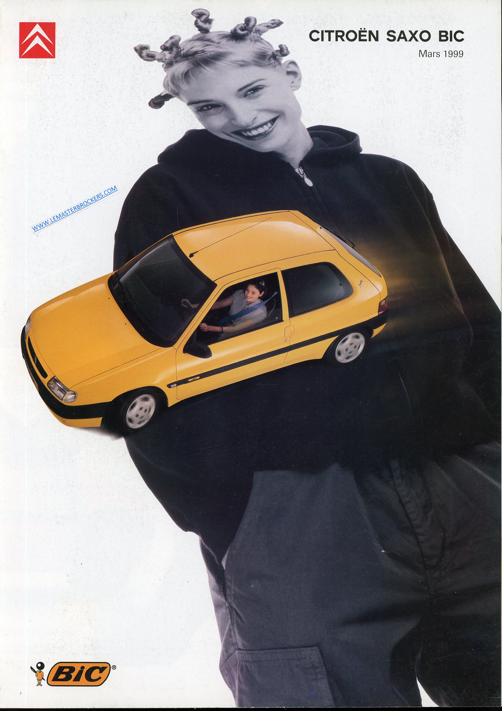 BROCHURE CITROEN SAXO BIC MARS 1999 - EDITION 08/98