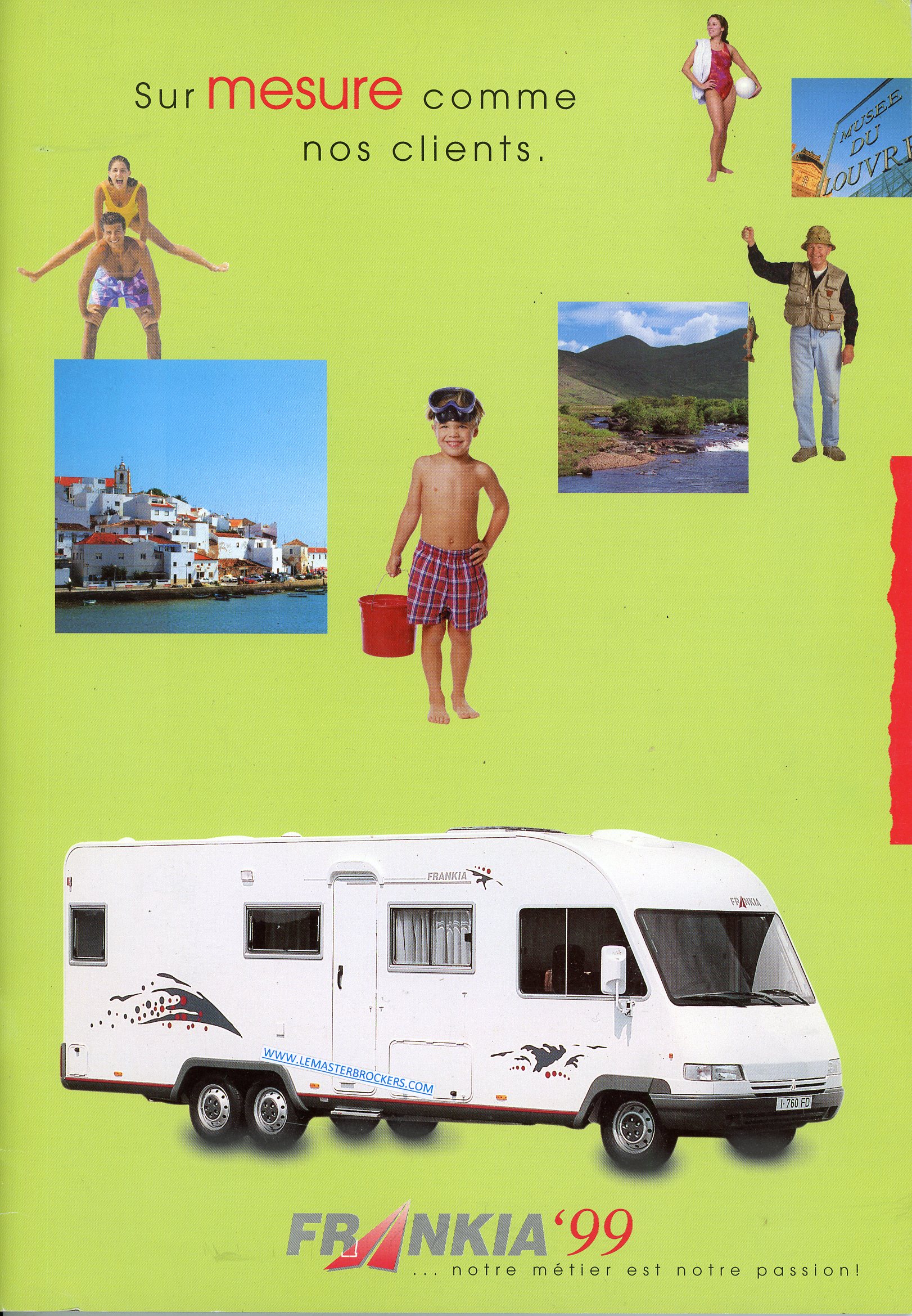 CATALOGUE CAMPING-CAR FRANKIA 1999