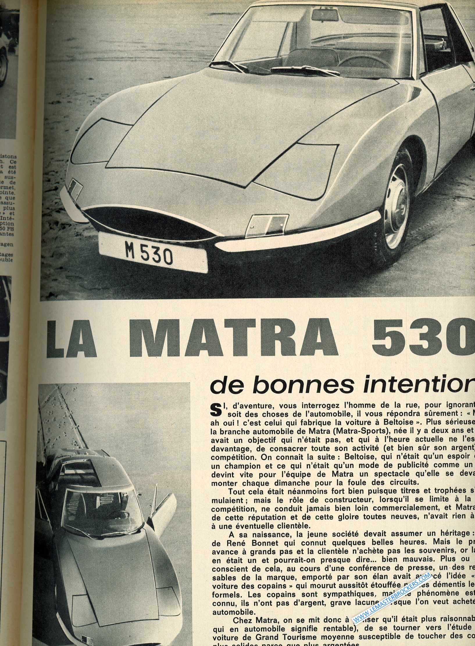 LAUTOMBILE MAGAZINE 245 MATRA M530