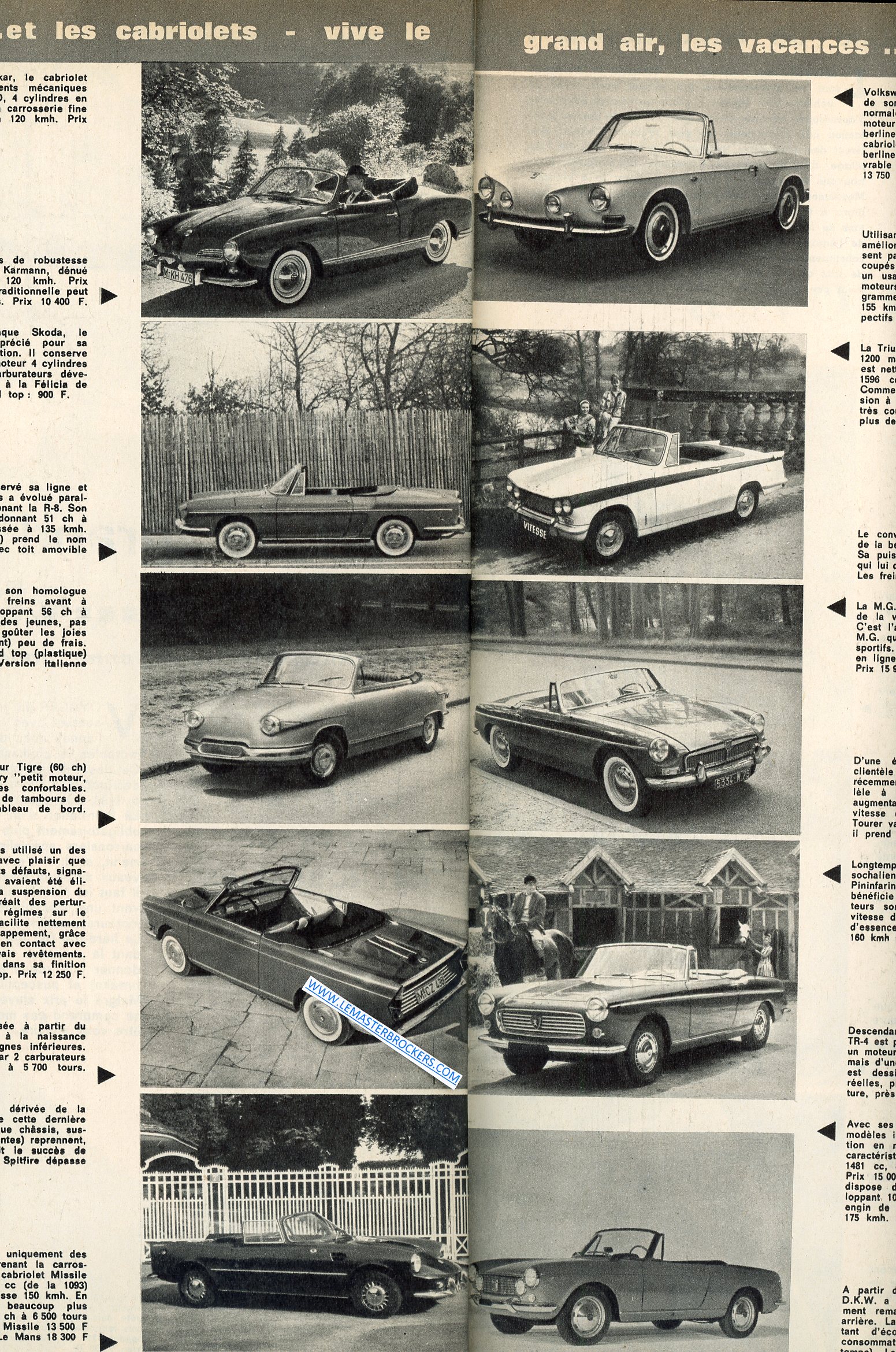 LAUTOMBILE MAGAZINE 207 1963 KADETT VAILLANT MGB PANHARD 24 YAMAHA 250 SPORT
