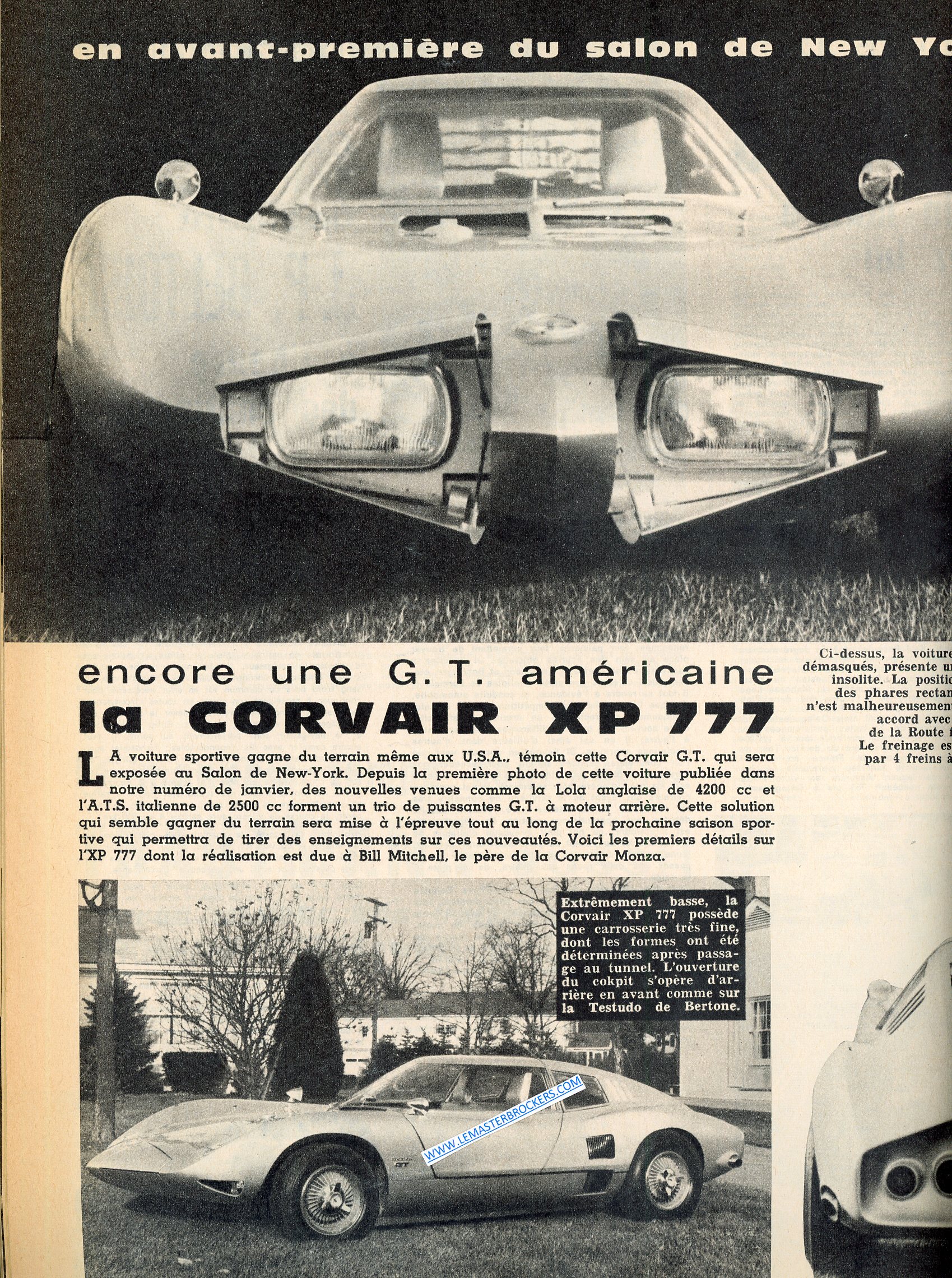 CORVAIR XP 777