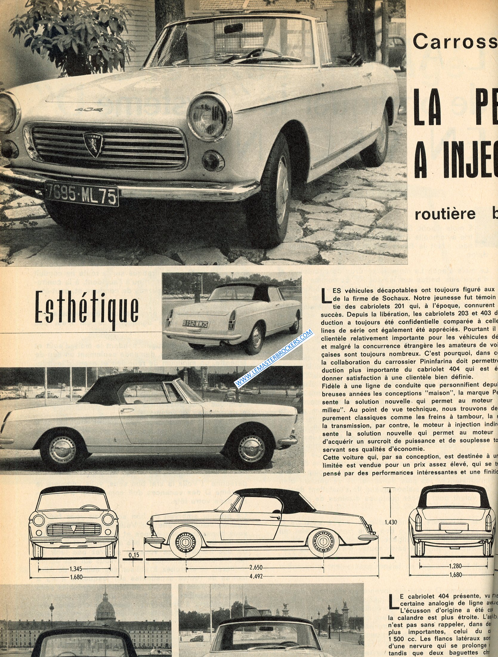 ESSAI PEUGEOT 404