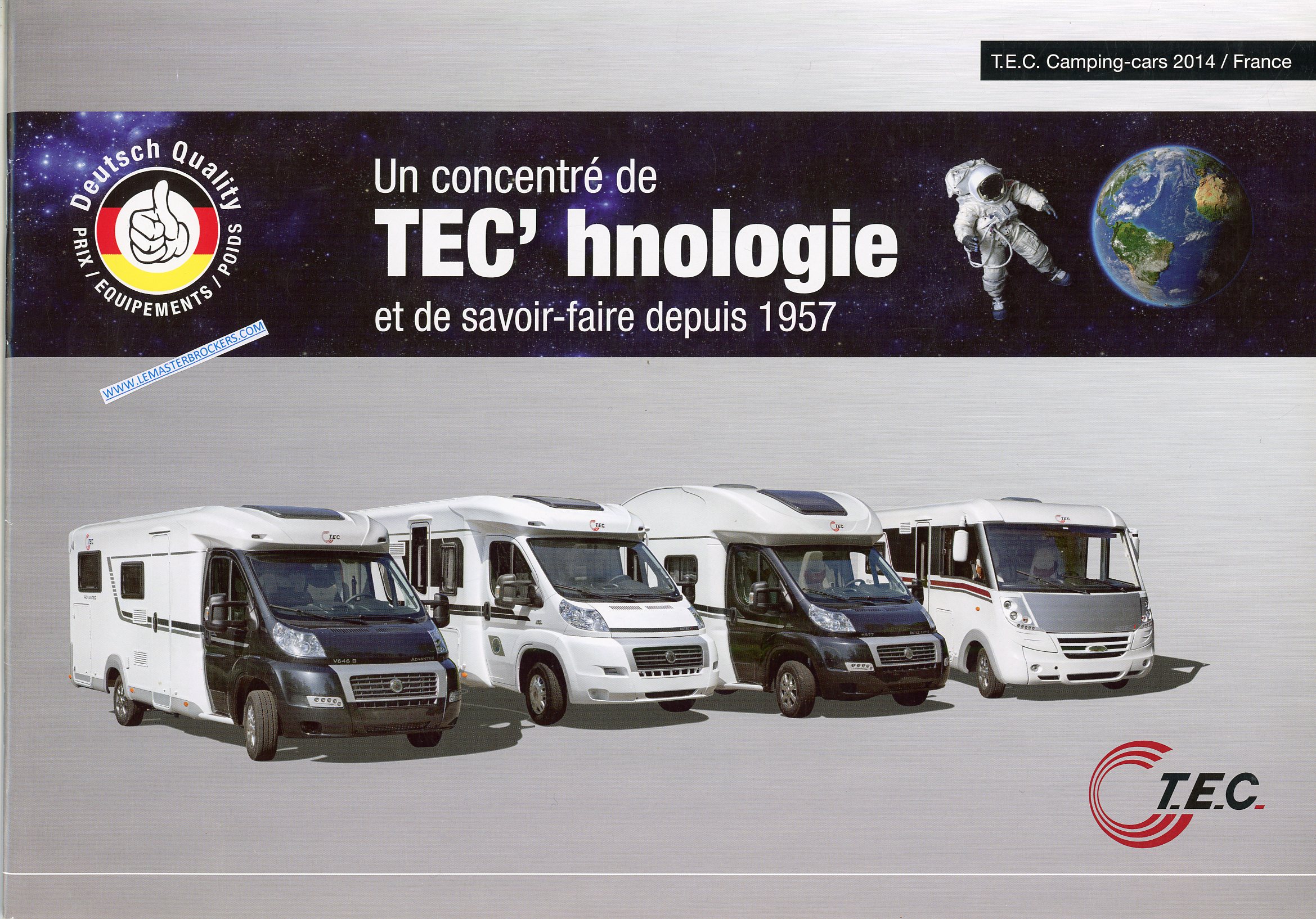 BROCHURE T.E.C CAMPING-CARS 2014