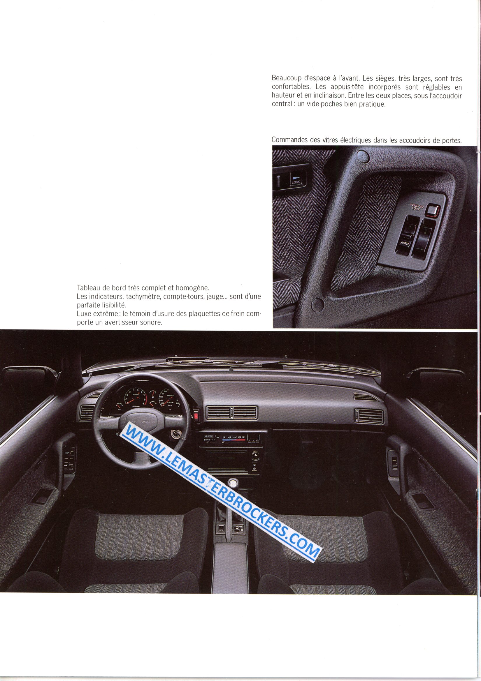 BROCHURE TOYOTA CELICA - EDITION 1989