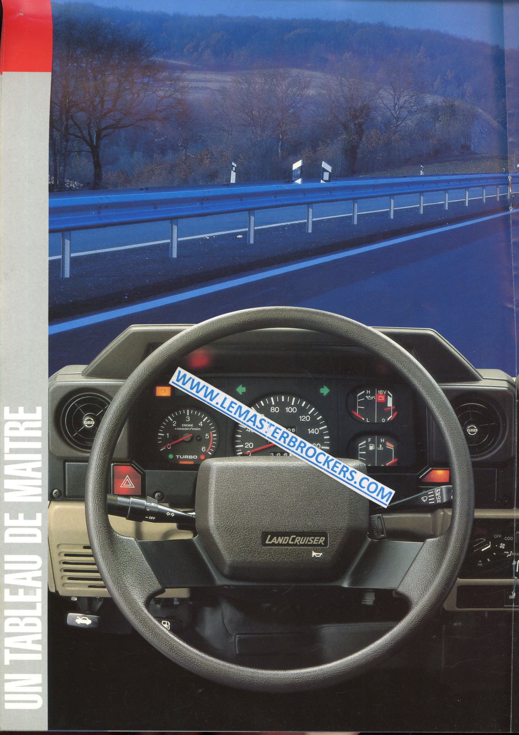 CATALOGUE BROCHURE TOYOTA LAND CRUISER LJ73 4X4