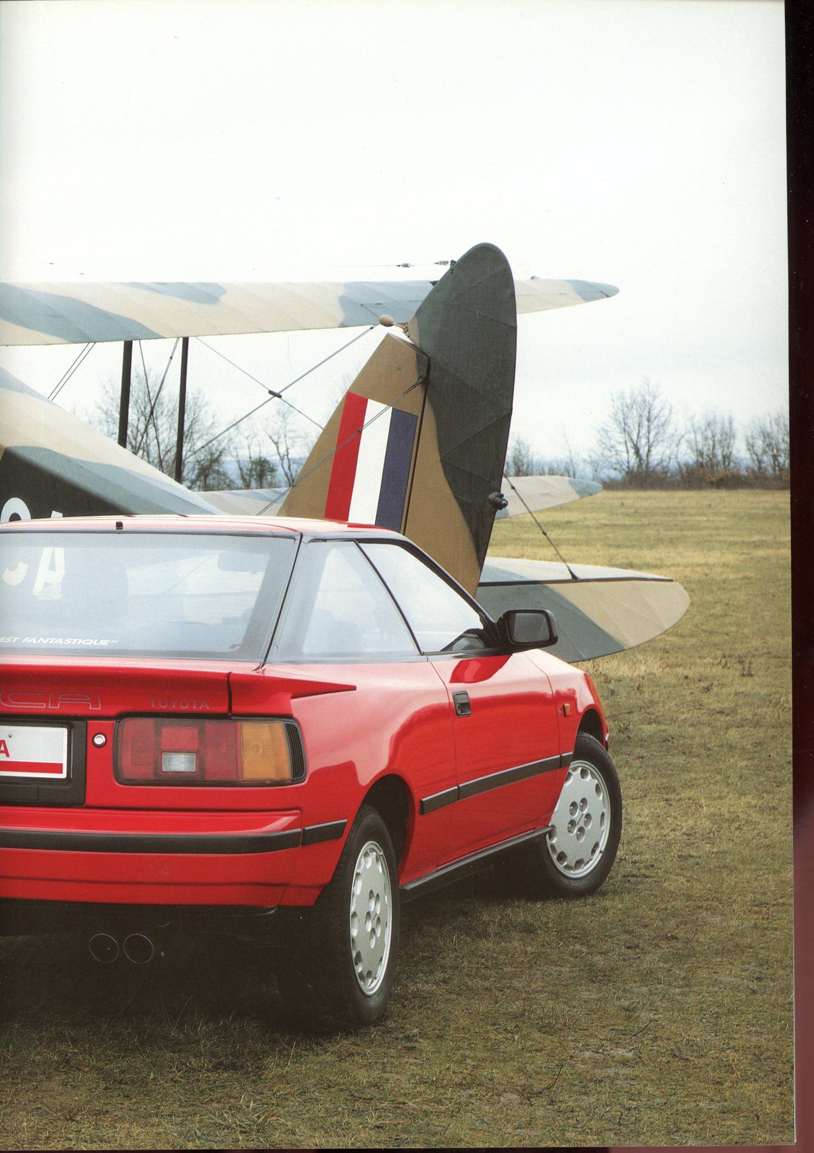 BROCHURE TOYOTA CELICA - EDITION 1989