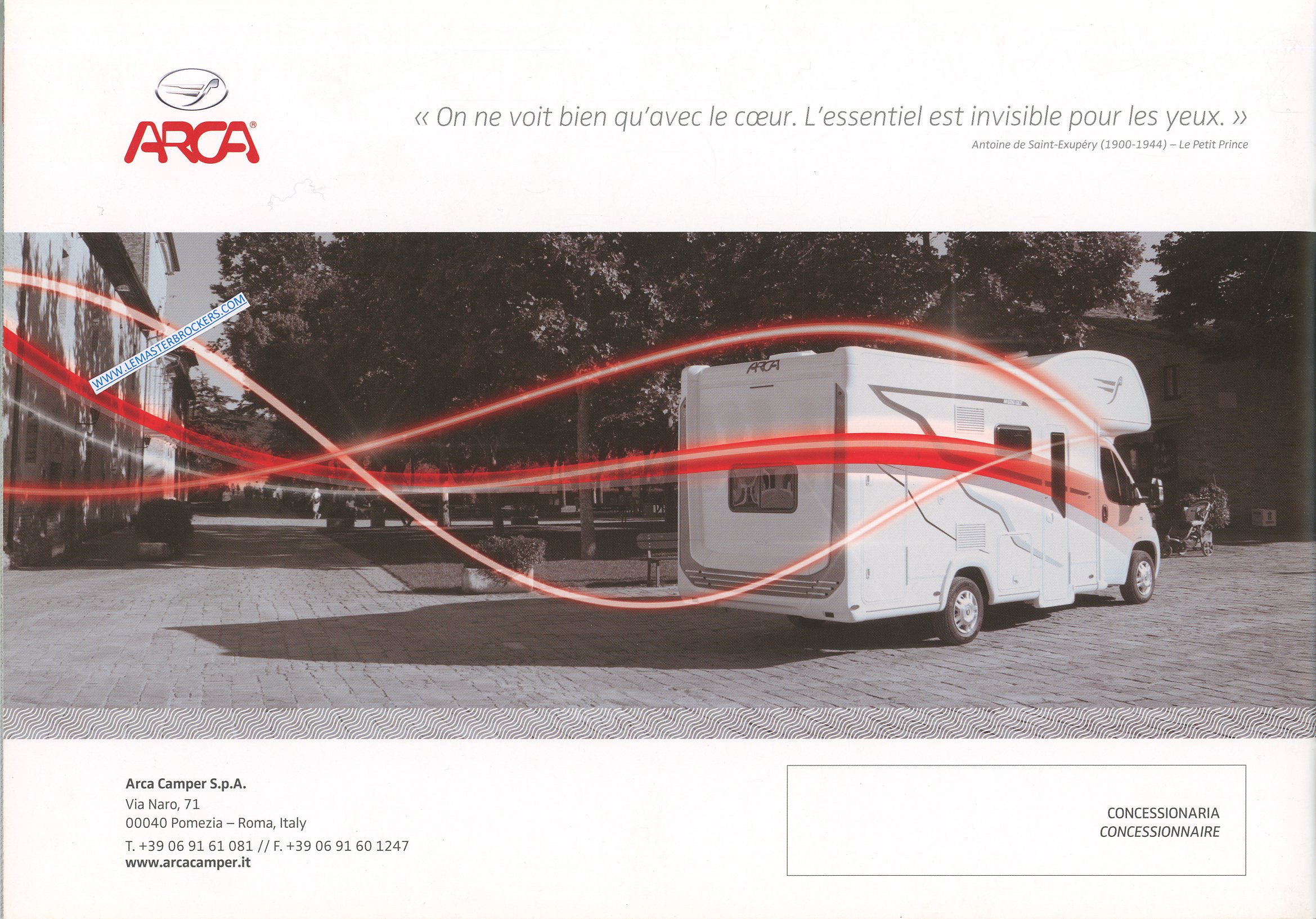 CATALOGUE CAMPING-CAR ARCA 2013