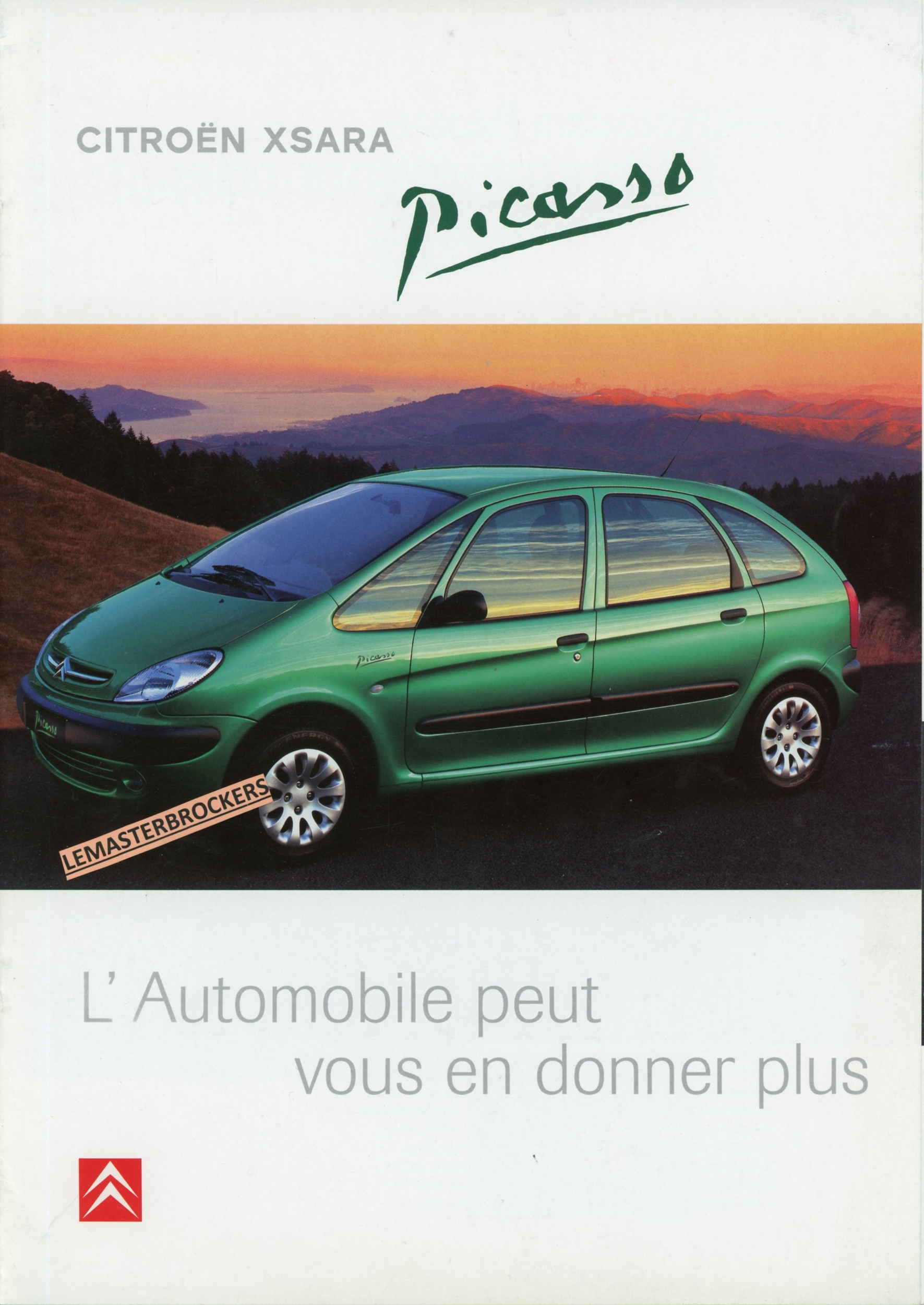 BROCHURE CITROEN PICASSO 1998 - BROCHURE / CATALOGUE AUTO