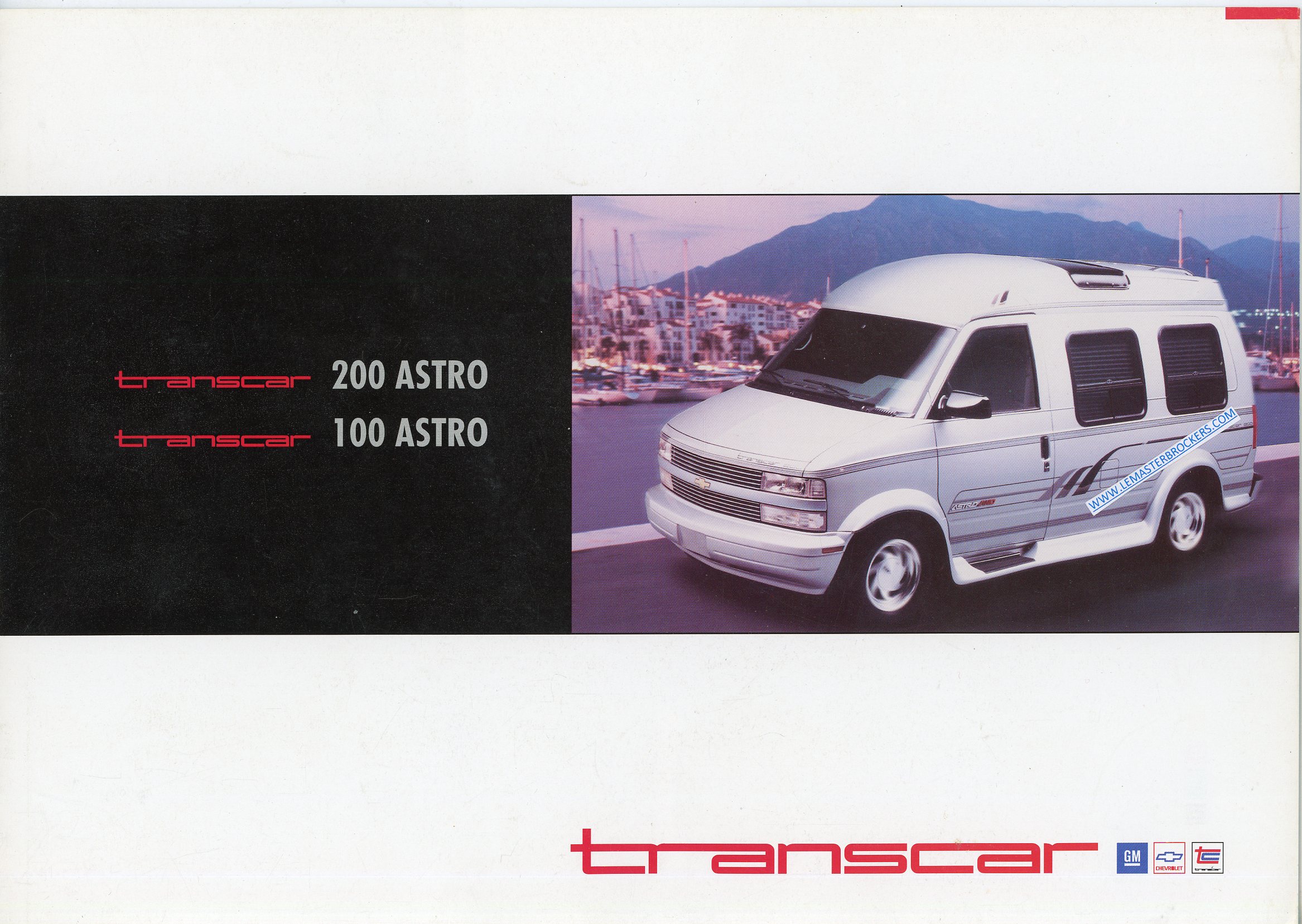 BROCHURE TRANSCAR ASTRO 100 200 - 1995