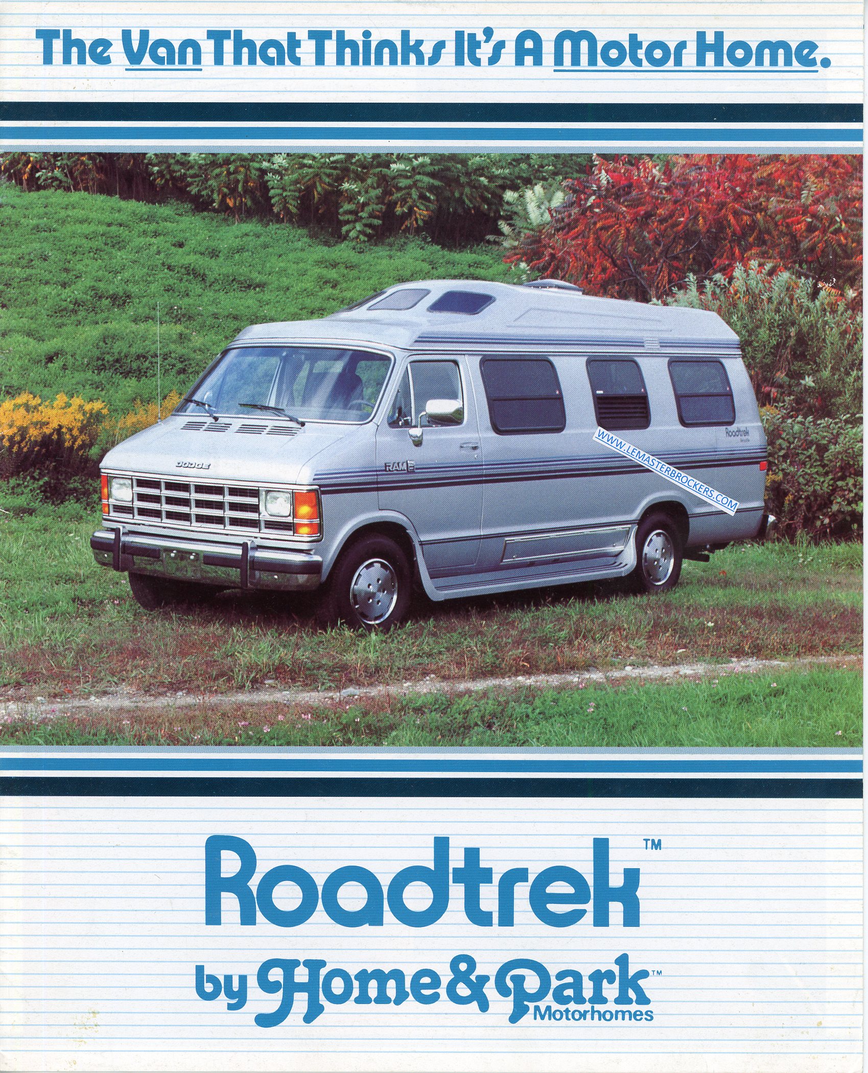 BROCHURE VAN ROADTREK VERSATILE INDEPENDENT POPULAR