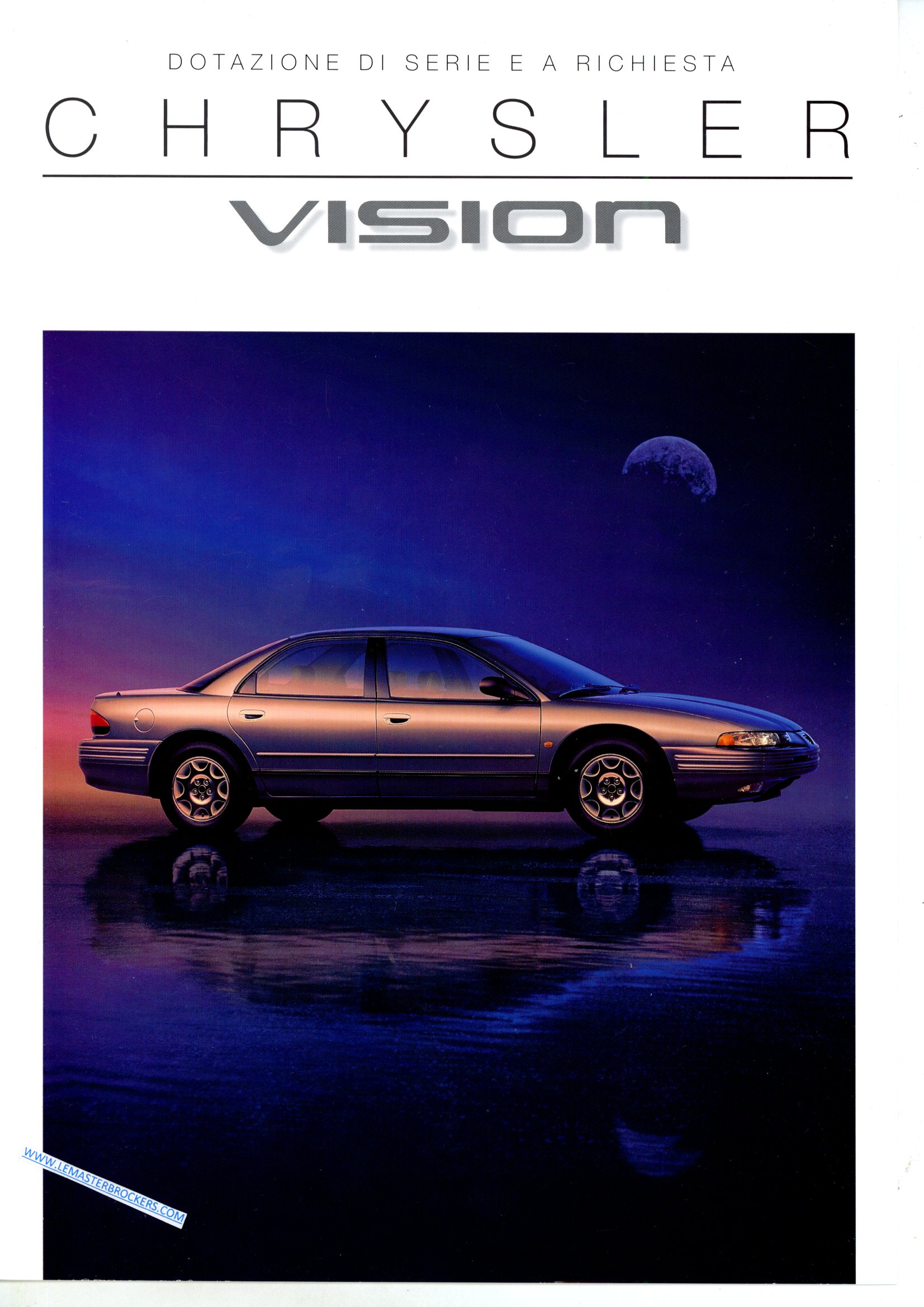 BROCHURE CATALOGUE CHRYSLER VISION V6 1995 ITALIEN