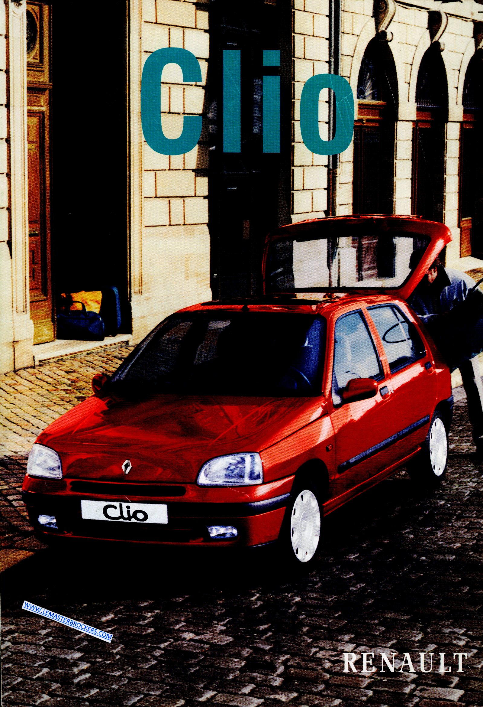 BROCHURE RENAULT CLIO S CHIPIE RT FIDJI OASIS 1997