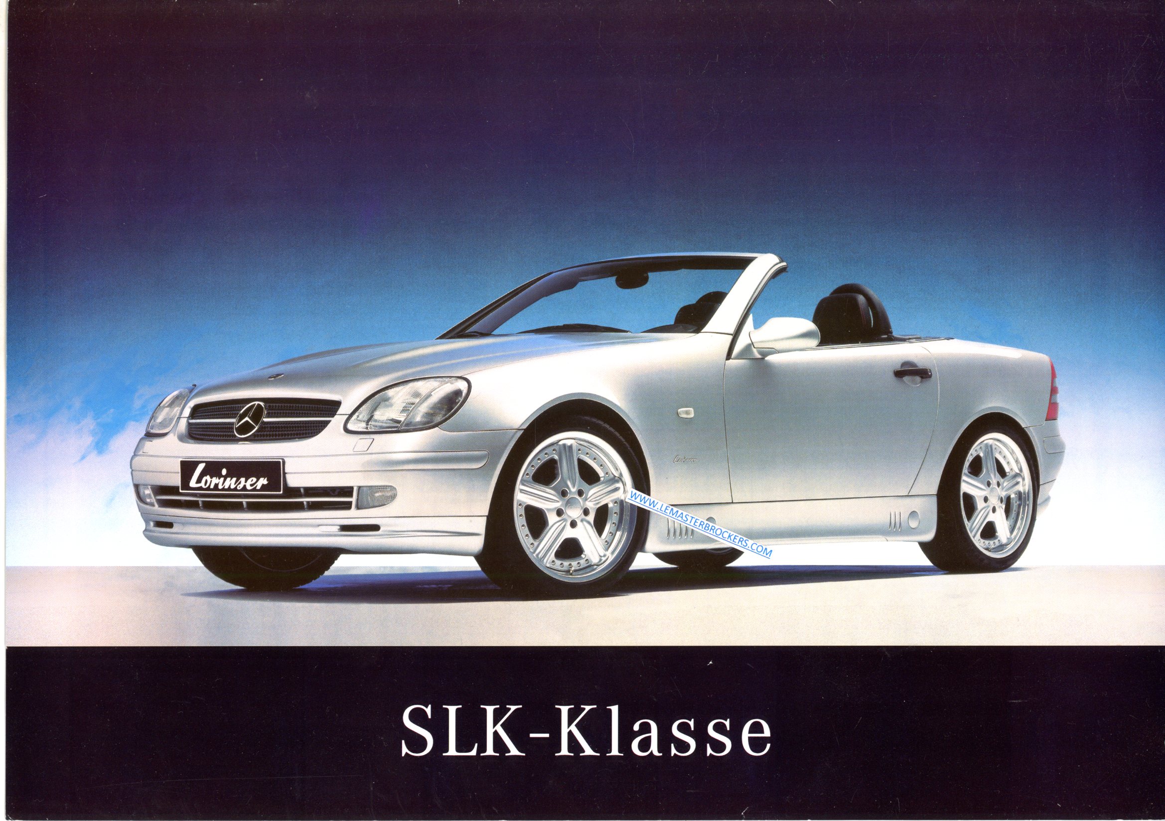 BROCHURE LORINSER MERCEDES CLASSE SLK R170