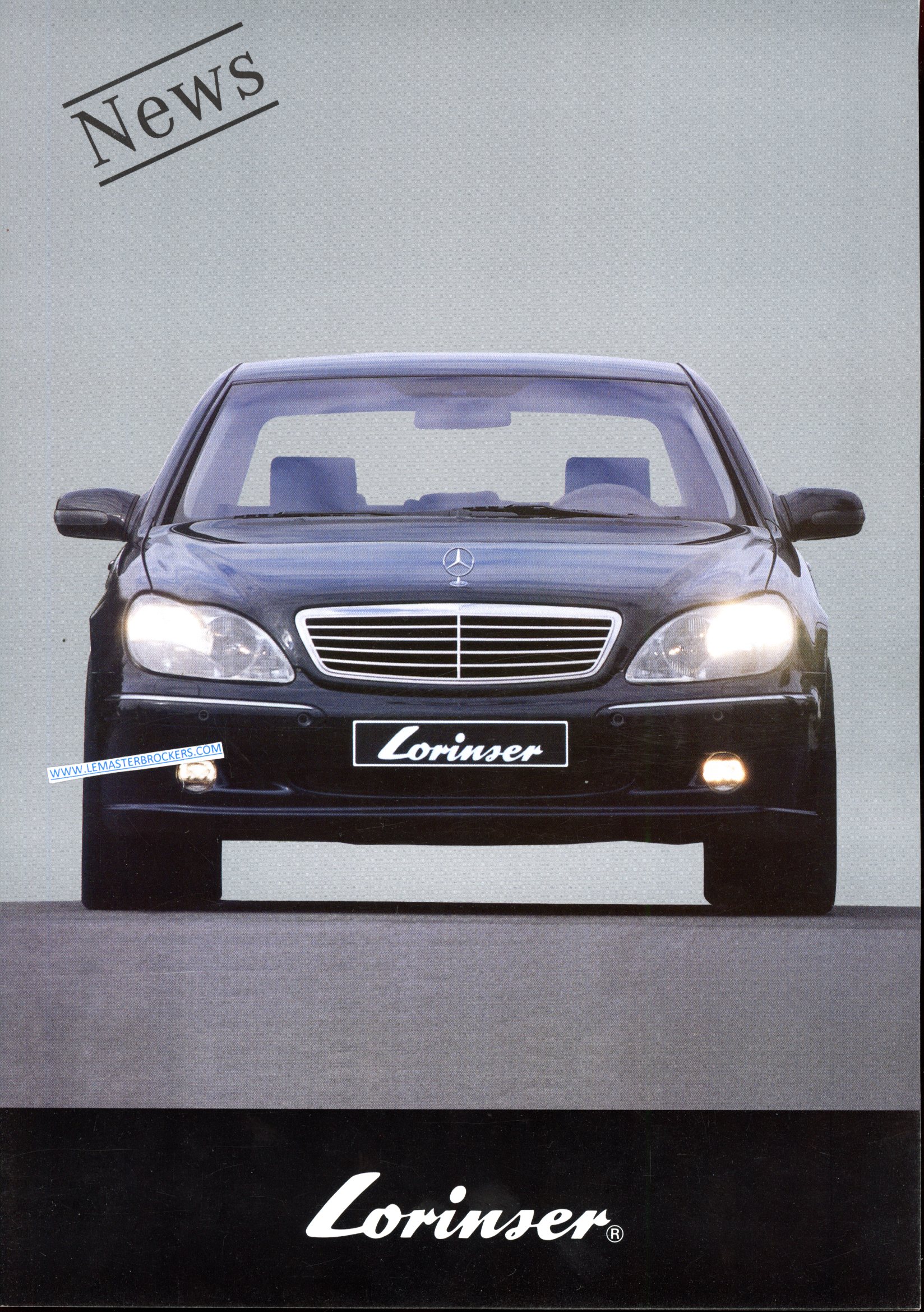 BROCHURE LORINSER MERCEDES S