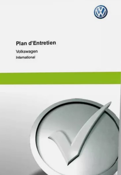 CARNET SERVICE VOLKSWAGEN