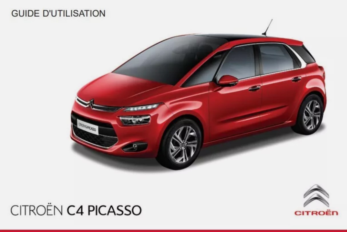 MANUEL DU PROPRIETAIRE CITROEN PICASSO C4