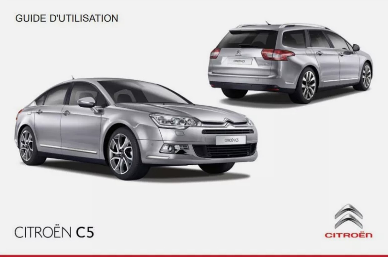MANUEL DU PROPRIETAIRE CITROEN C5