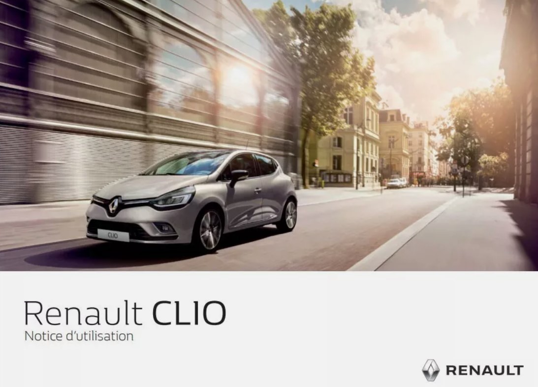 MANUEL DU PROPRIETAIRE RENAULT CLIO 5 PORTES ET BREAK