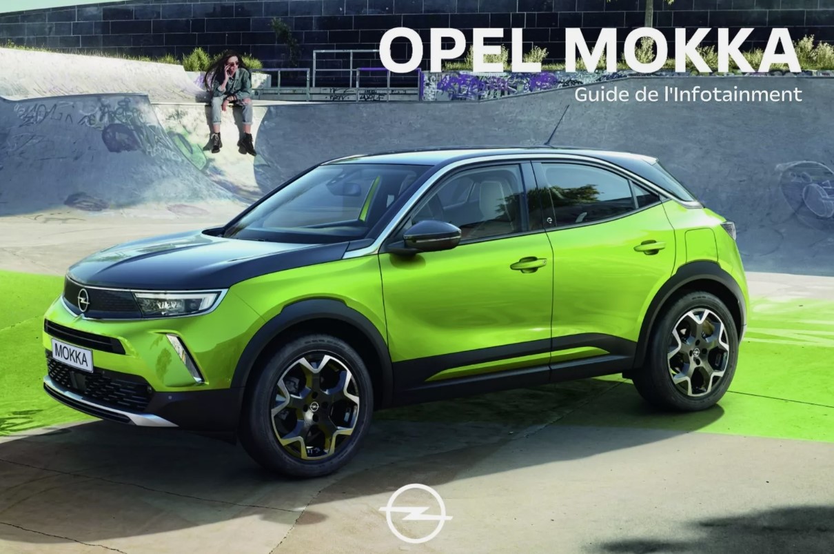 NOTICE NAVIGATION SUR OPEL MOKKA