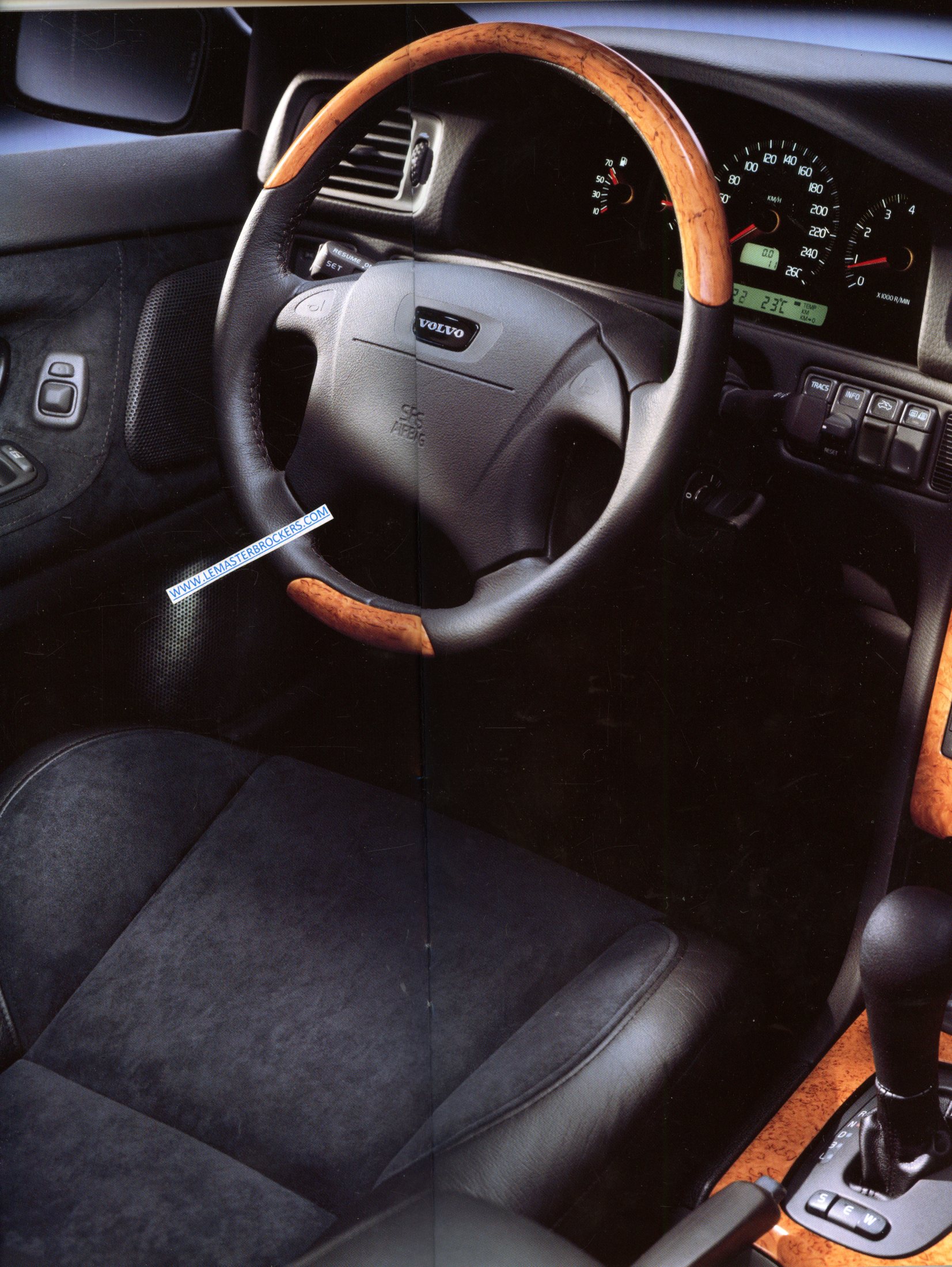 BROCHURE CATALOGUE VOLVO C70 1998
