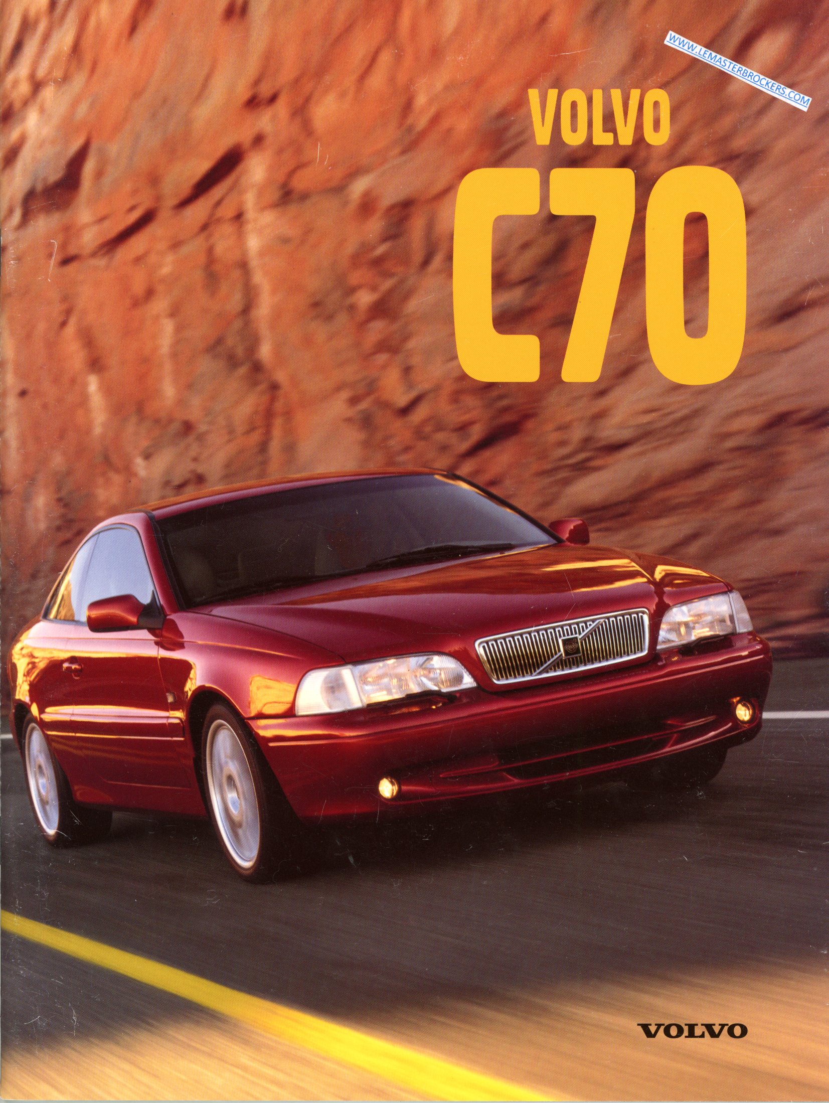 CATALOGUE VOLVO C70 2,3 2,5 20s TURBO DE 1998