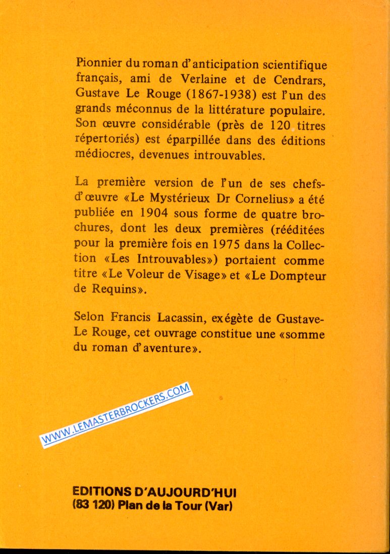GUSTAVE LE ROUGE 1975 LES INTROUVABLES