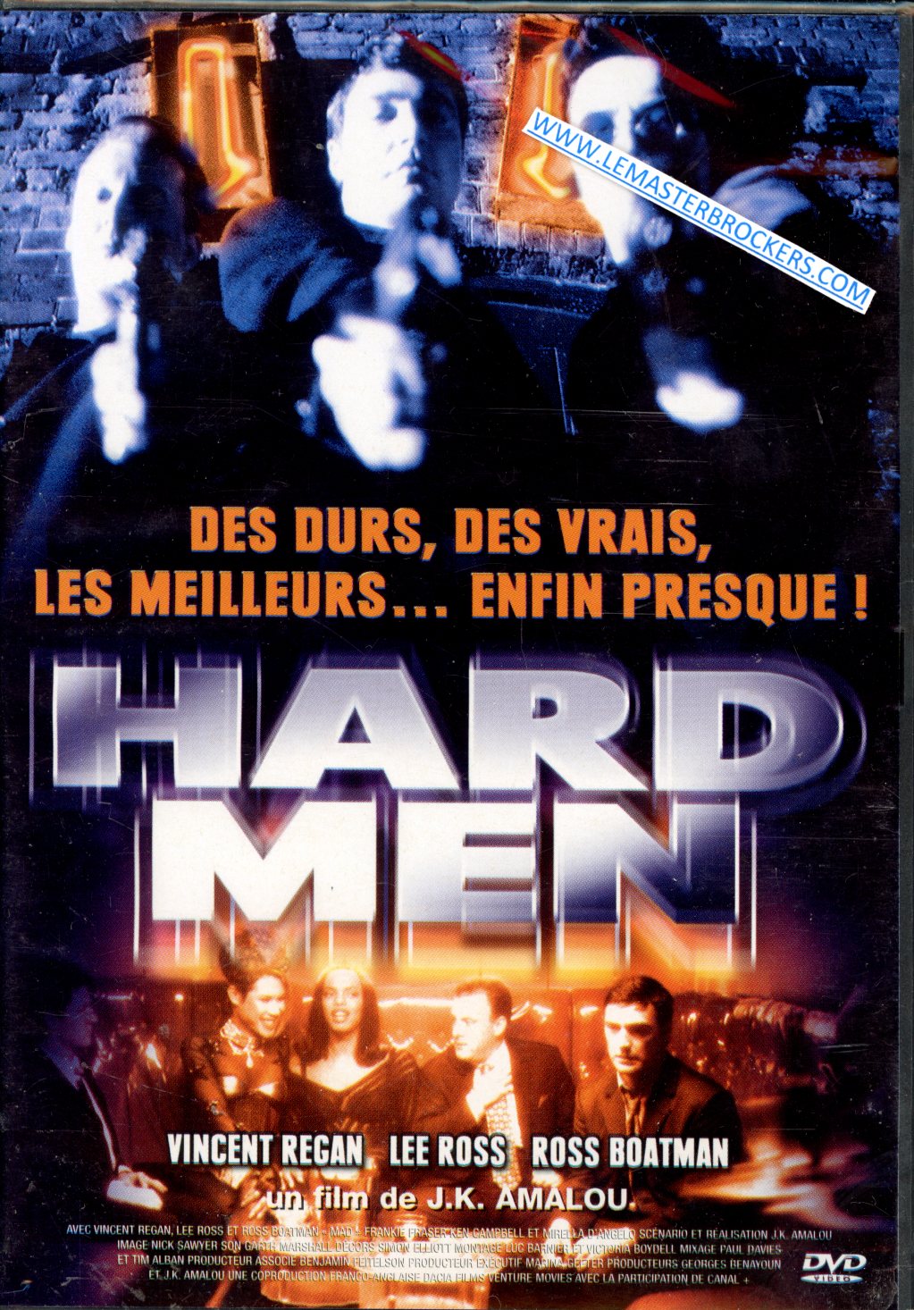 DVD HARD MEN - THRILLER NOIR DE 1997 - FILM MAFIA PALPITANT