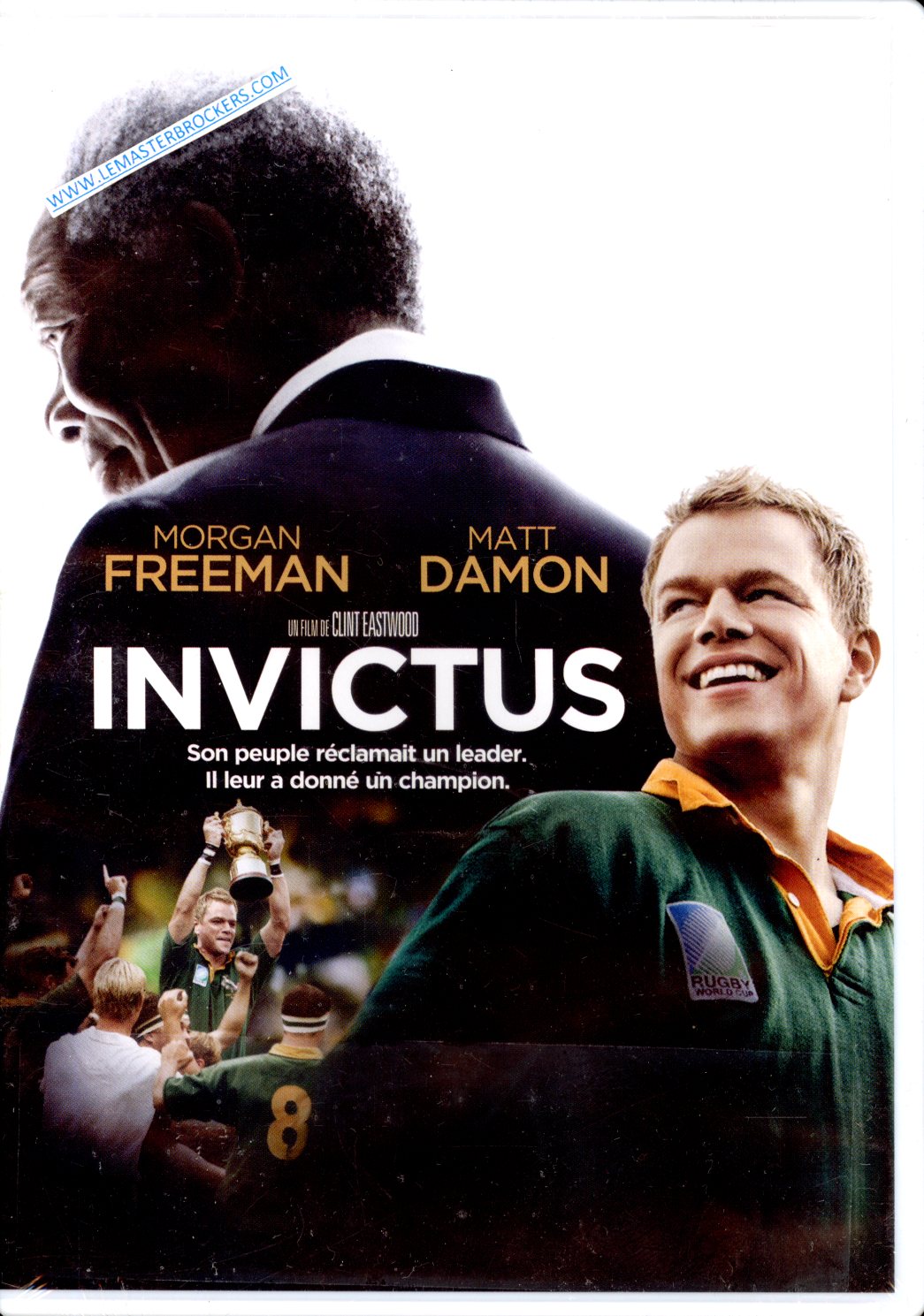 DVD INVICTUS AVEC MORGAN FREEMAN ET MATT DAMON