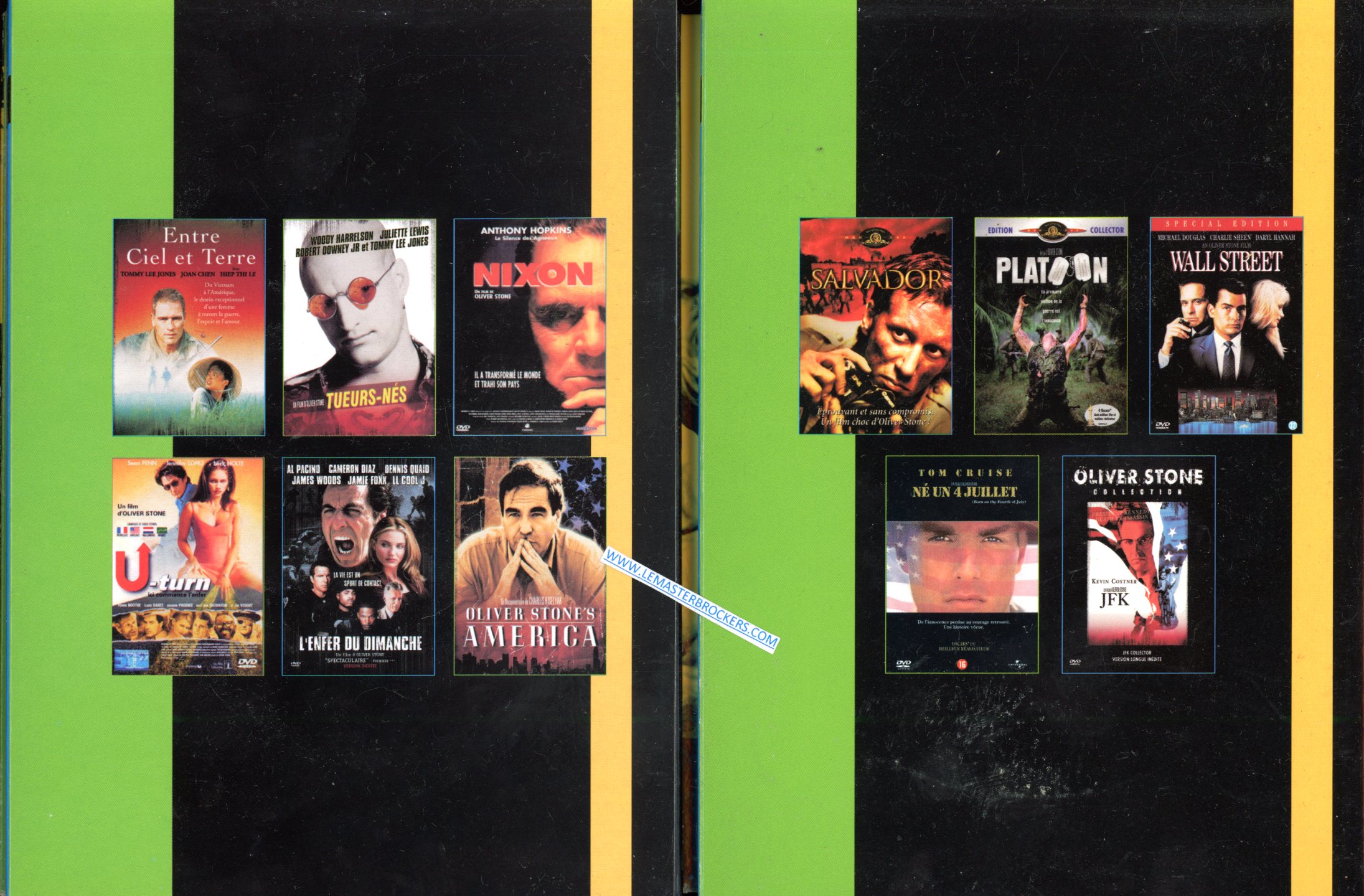 DVD OLIVER STONE LES 10 FILMS EMBLEMATIQUES