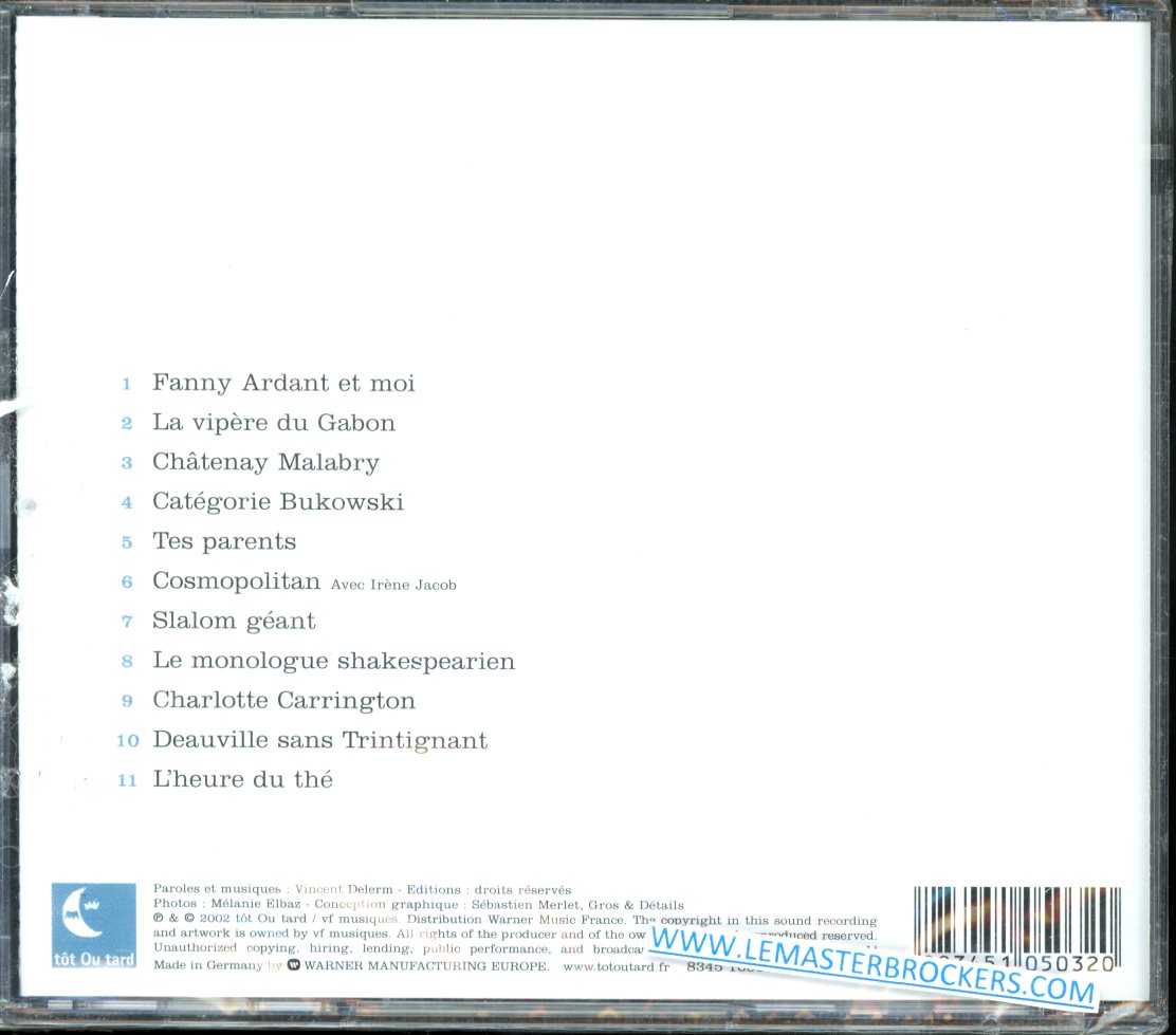 VINCENT DELERM - 3283451050320