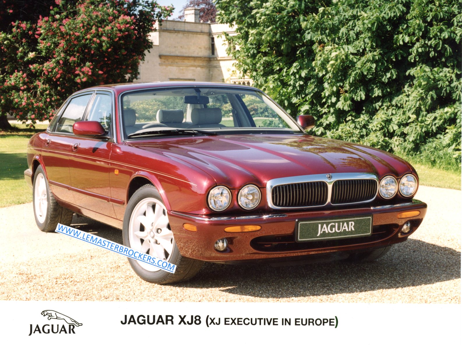 PHOTO PRESSE JAGUAR XJ8 XJ EXECUTIVE IN EUROPE