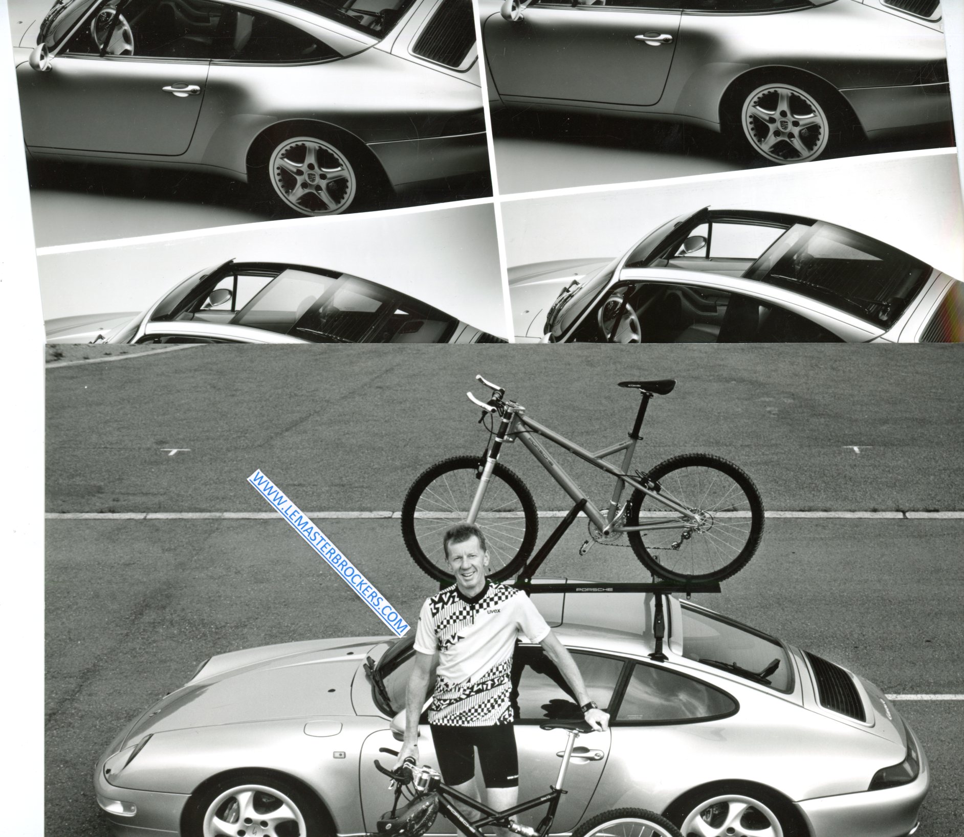 DOSSIER PRESSE PORSCHE 911 TARGA CARRERA TURBO GT2 1995