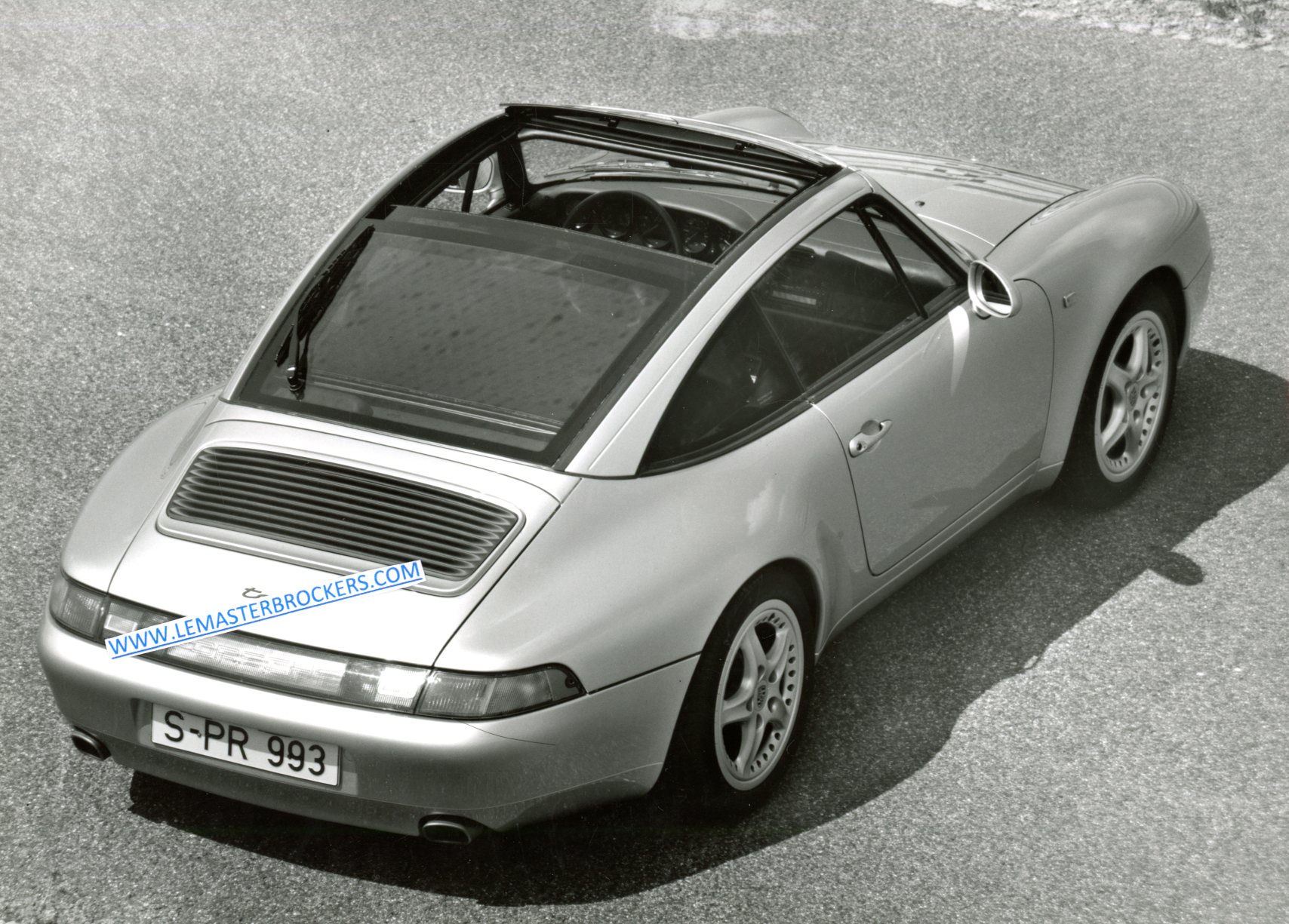 PHOTO PRESSE PORSCHE 911 TARGA 285PS 1996