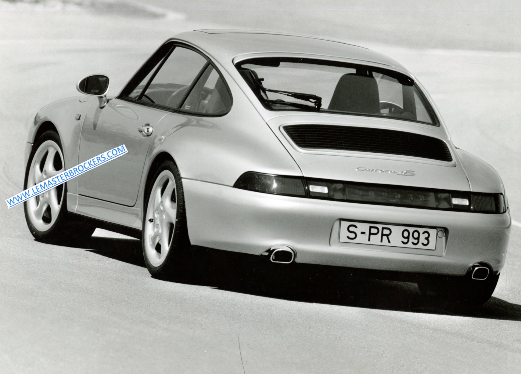 PHOTO PRESSE PORSCHE 911 CARRERA 4S 1996