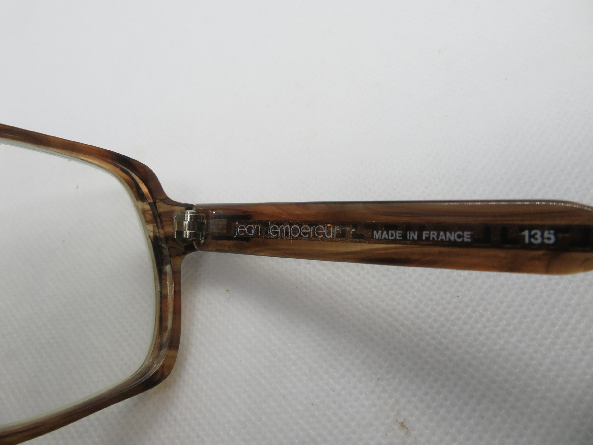LUNETTES HOMME VINTAGE JEAN LEMPEREUR MODÈLE CRÉATEUR