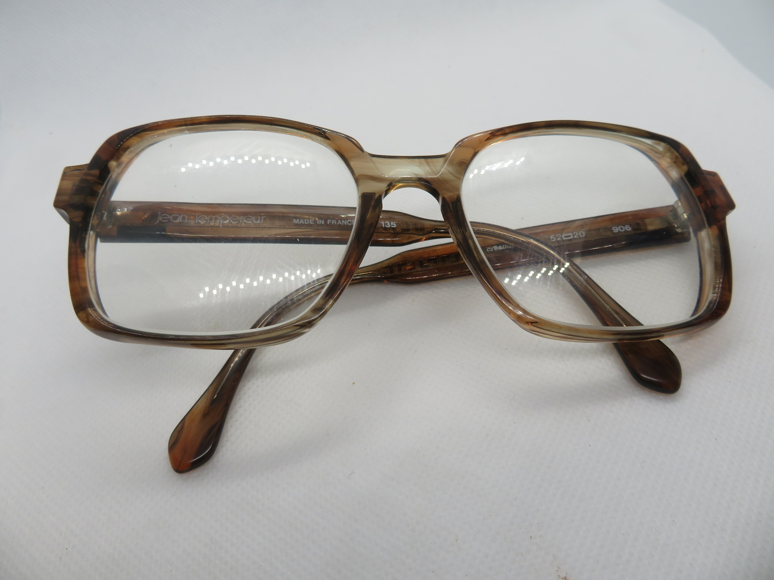 LUNETTES HOMME VINTAGE JEAN LEMPEREUR MODÈLE CRÉATEUR