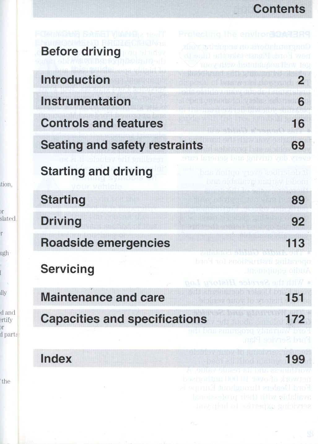 OWNERS GUIDE FORD FIESTA