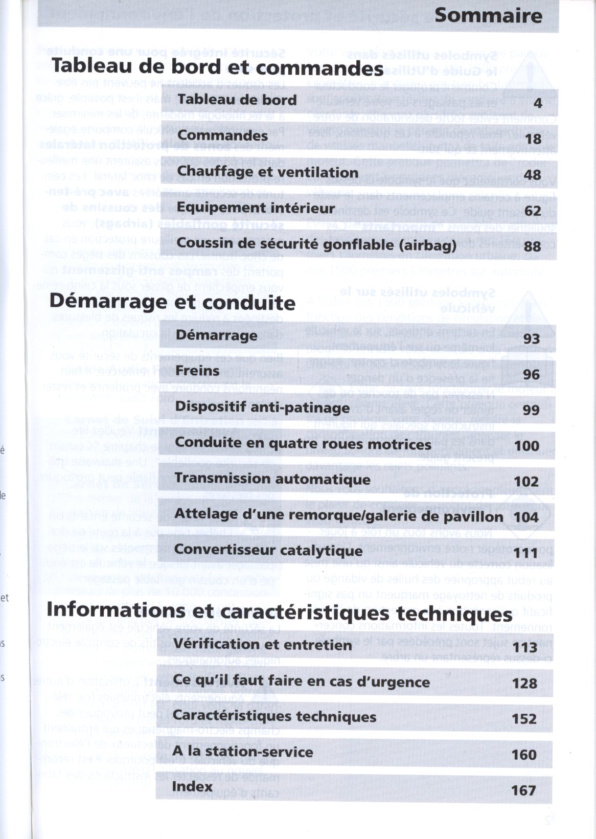 GUIDE DUTILISATION FORD GALAXY 1999