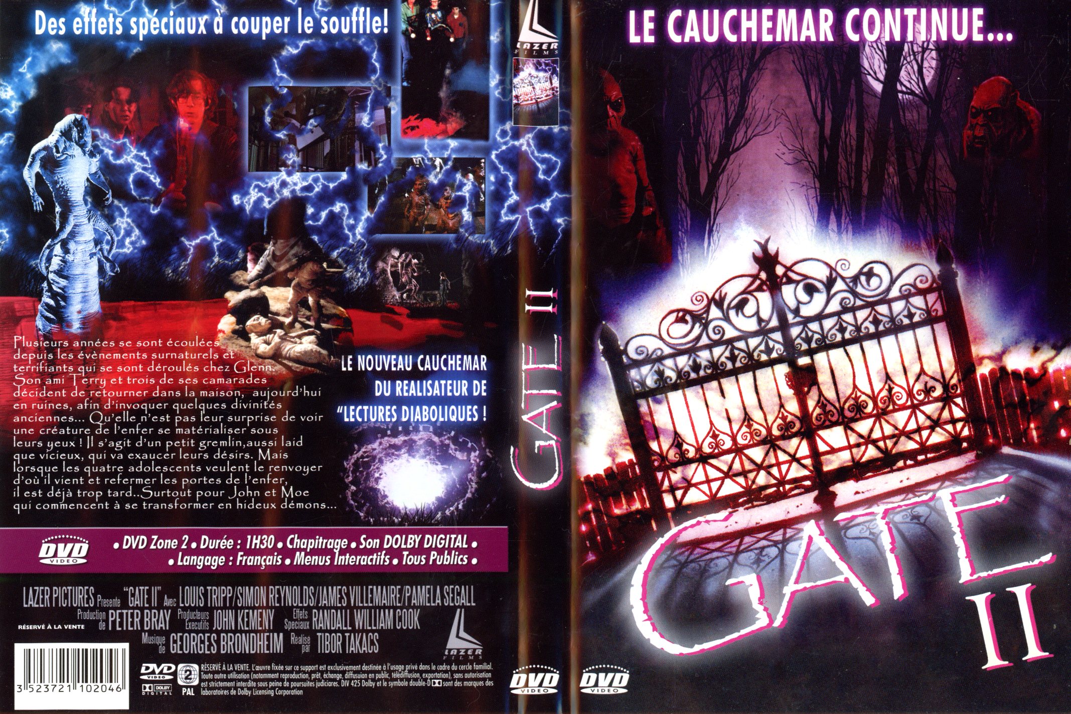 DVD GATE II - LE CAUCHEMAR CONTINUE -