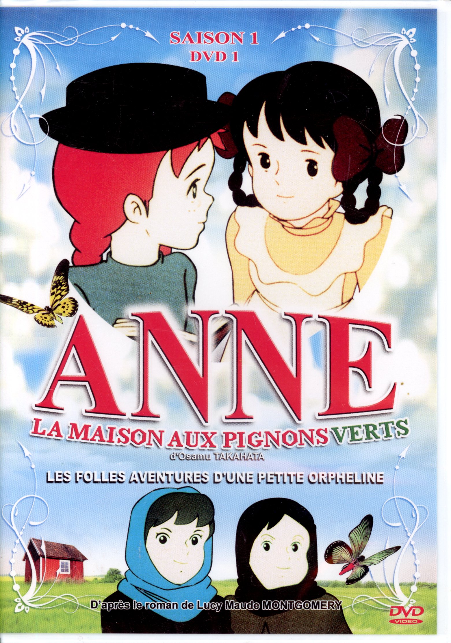 DVD ANNE LA MAISON AU PIGNONS VERTS DE UNBEKANNT