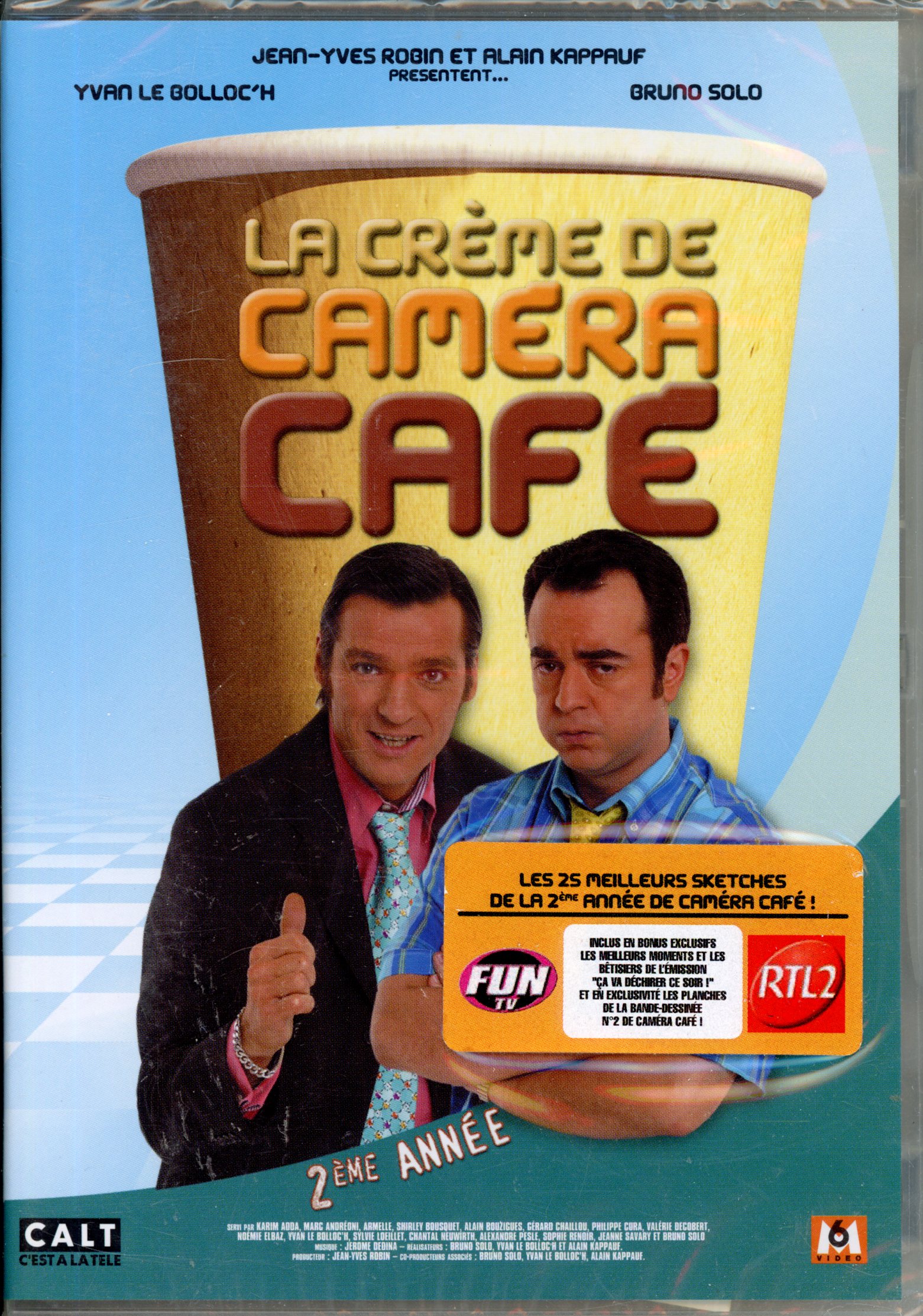 DVD LA CREME DE CAMERA CAFE 2EME ANNEE