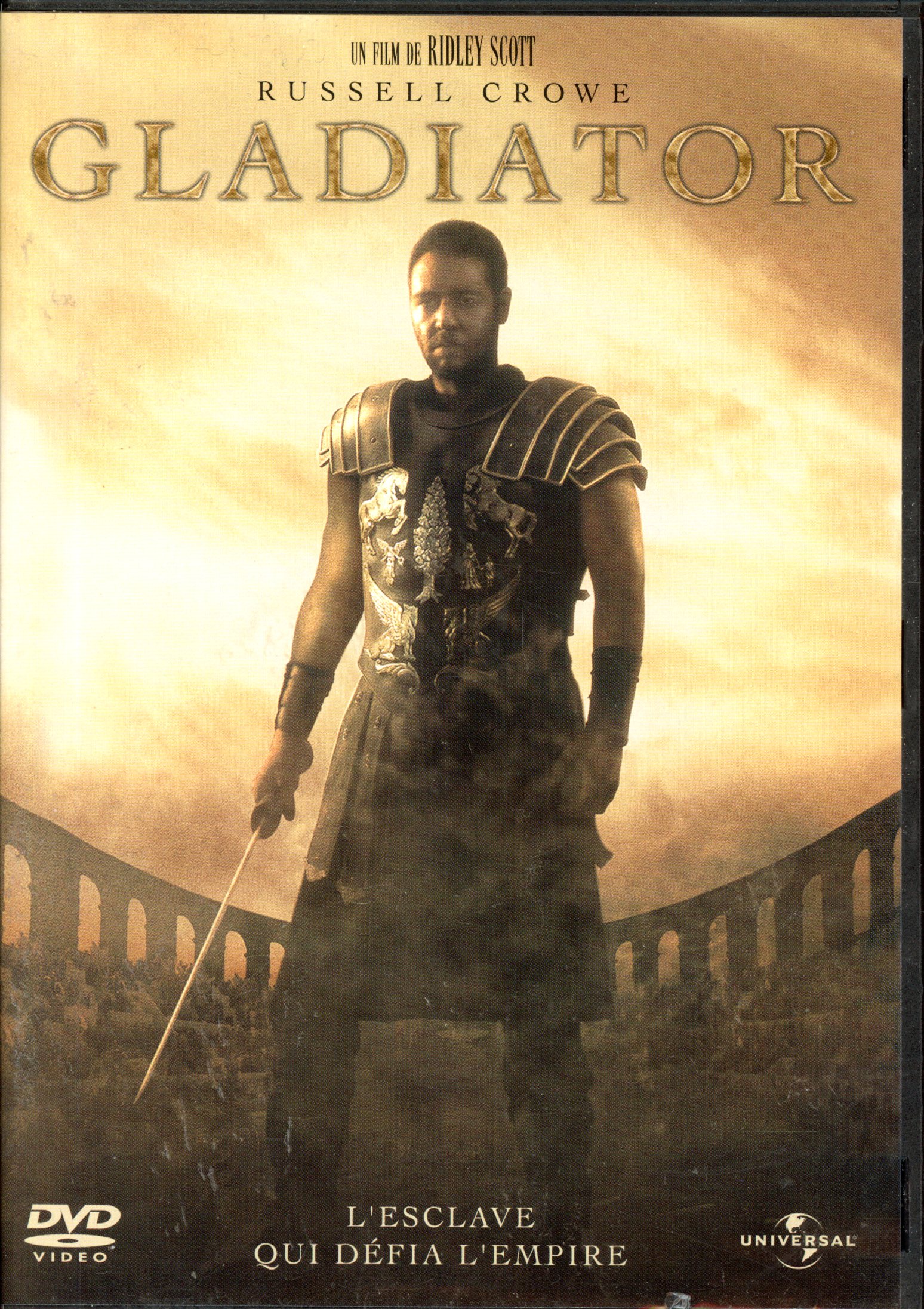 DVD GLADIATOR avec Russell Crowe