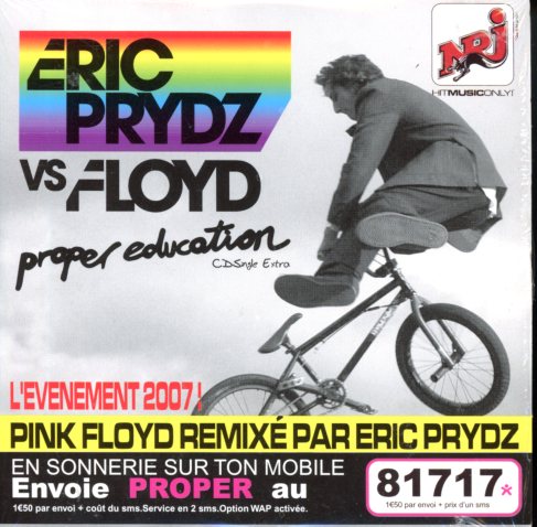 PINK FLOYD REMIXE PAR ERIC PRYDZ cd single