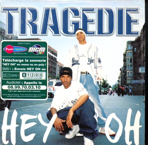 CD SINGLE HEY OH TRAGEDIE